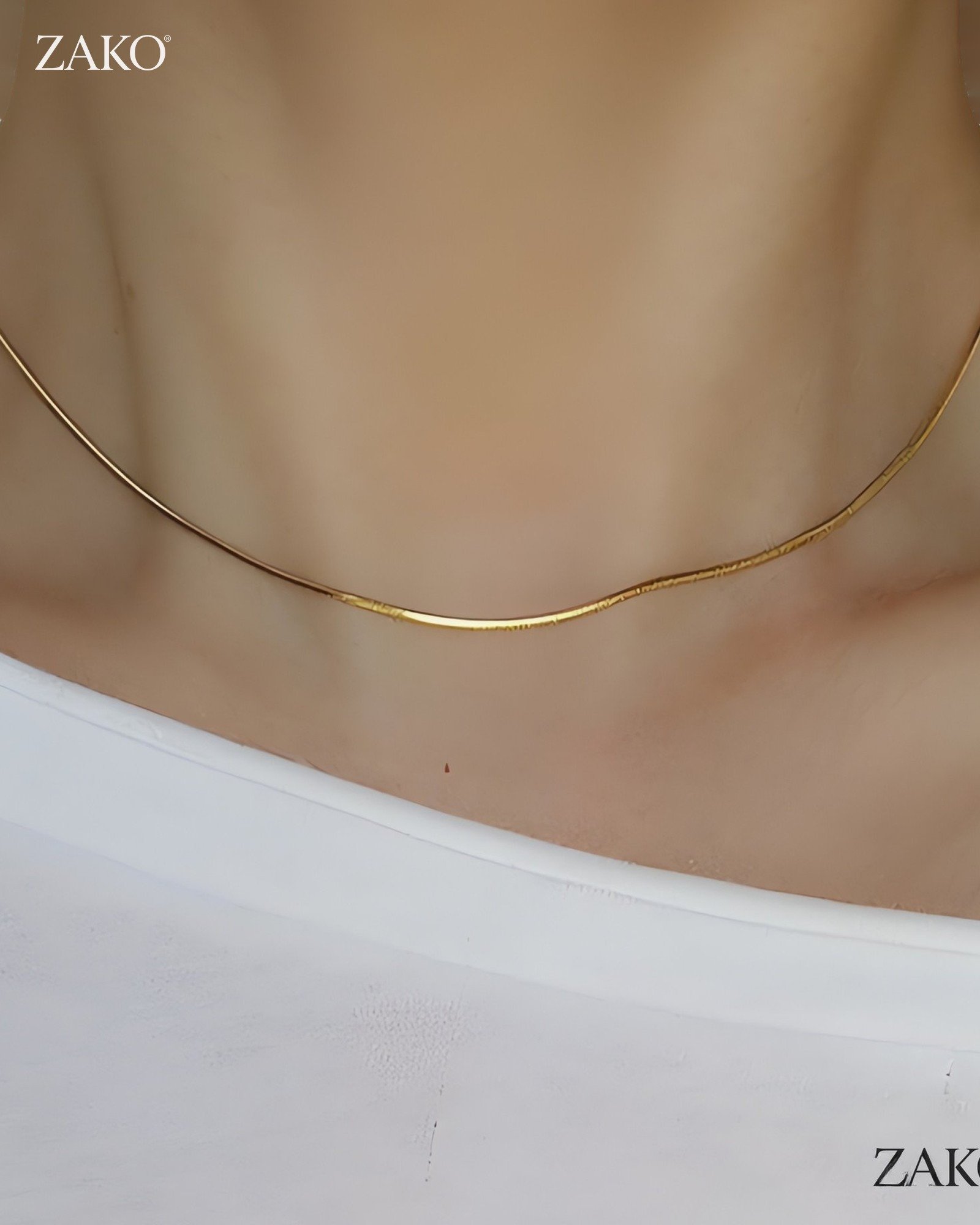 Flat Snake Necklace - Image 2