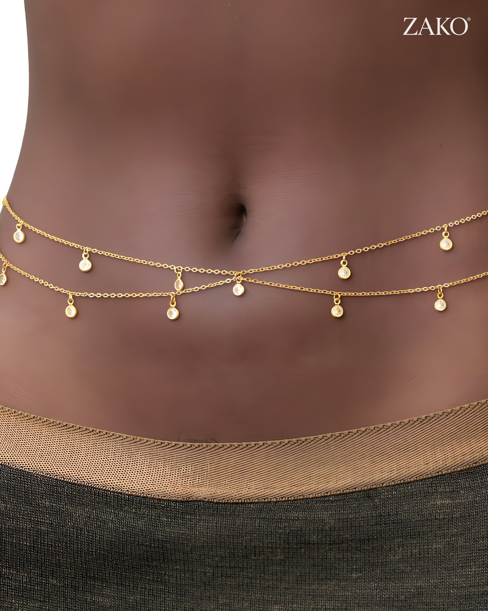 Crystal Belly Chain - Image 2