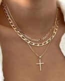 Cross Necklace Duo
