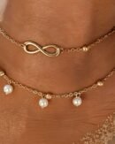 Pearl Anklet Set