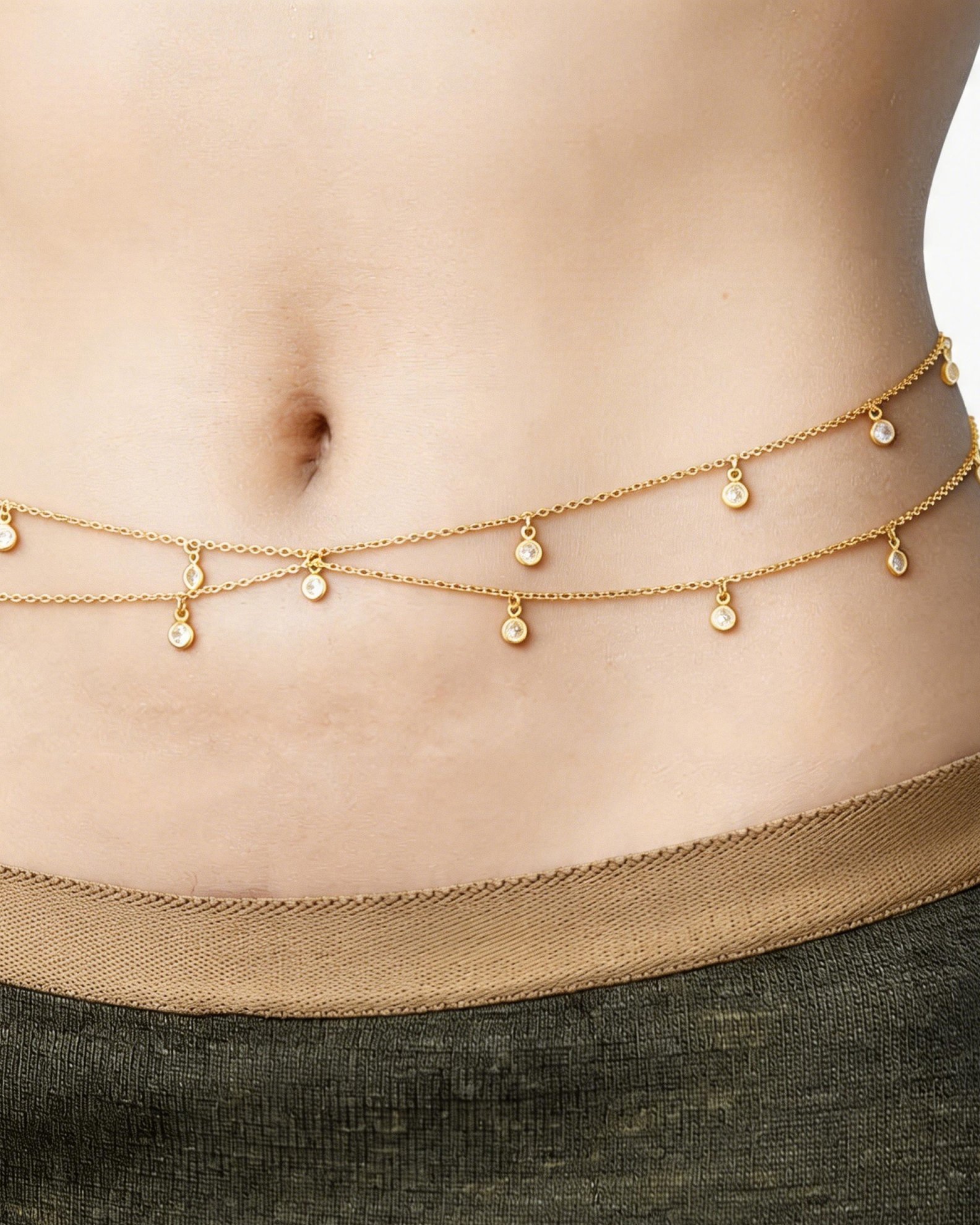 Curb Belly Chain