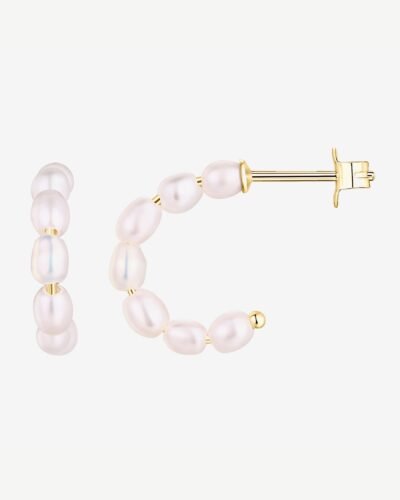 Bria Pearl Hoops