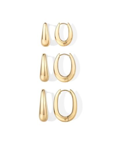 Isolde Oval Hoops