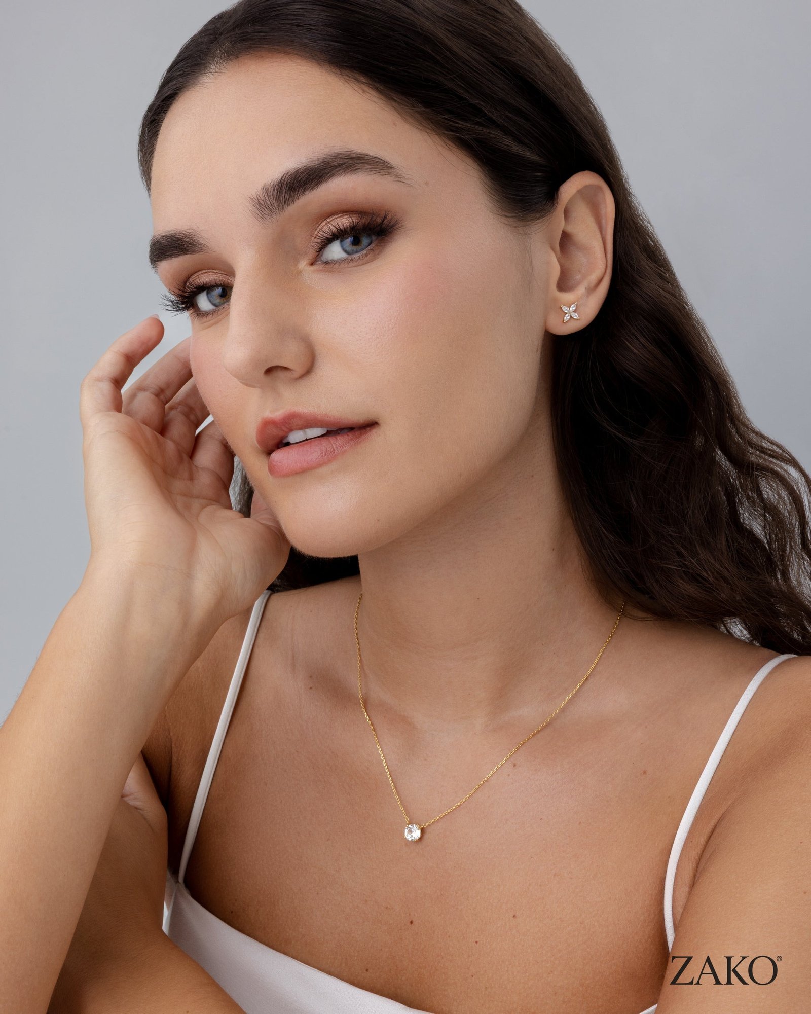 Bria Marquise Studs - Image 4