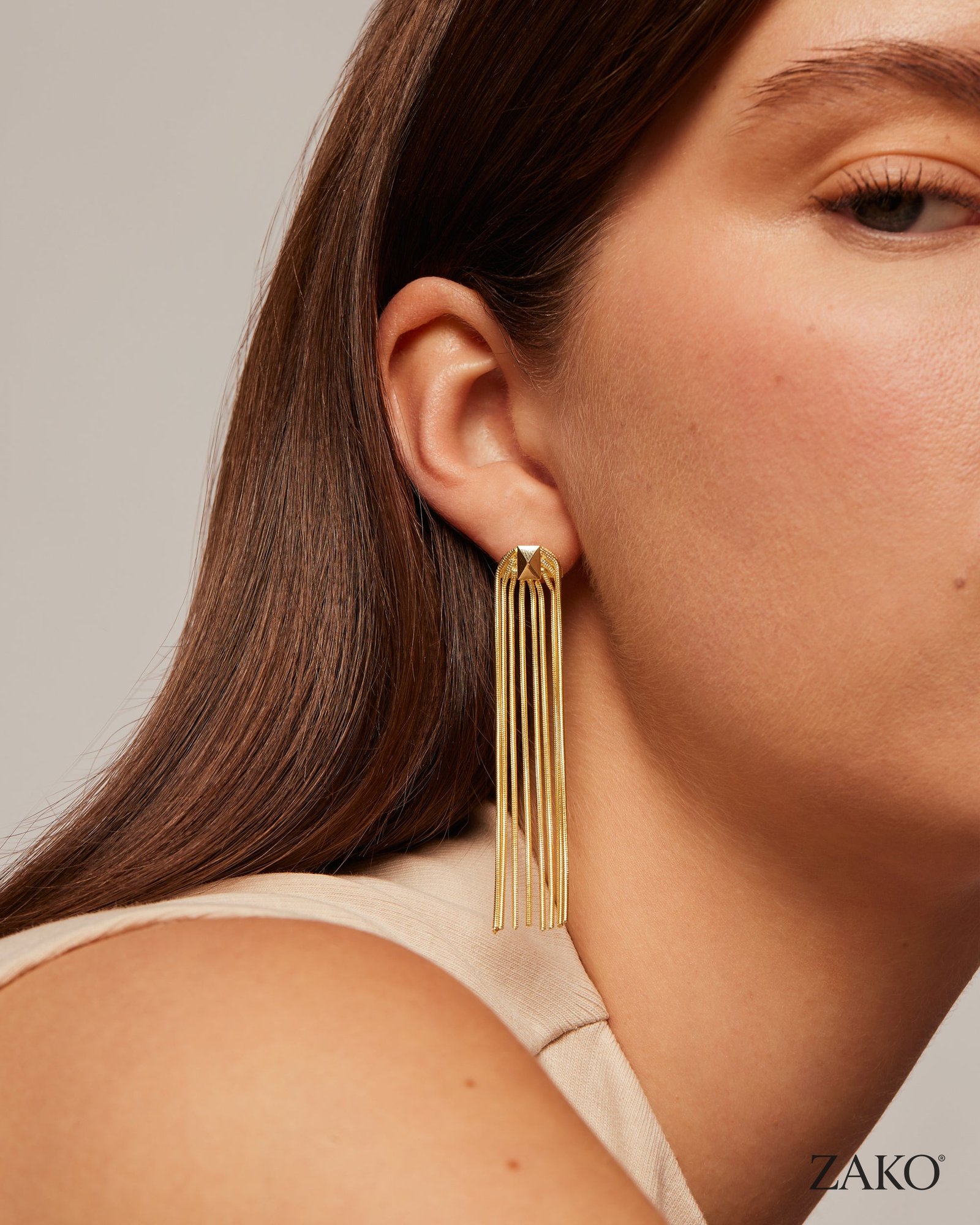 Kaia Tassel Earrings - Image 4