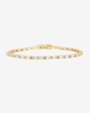Cleo Baguette Tennis Bracelet