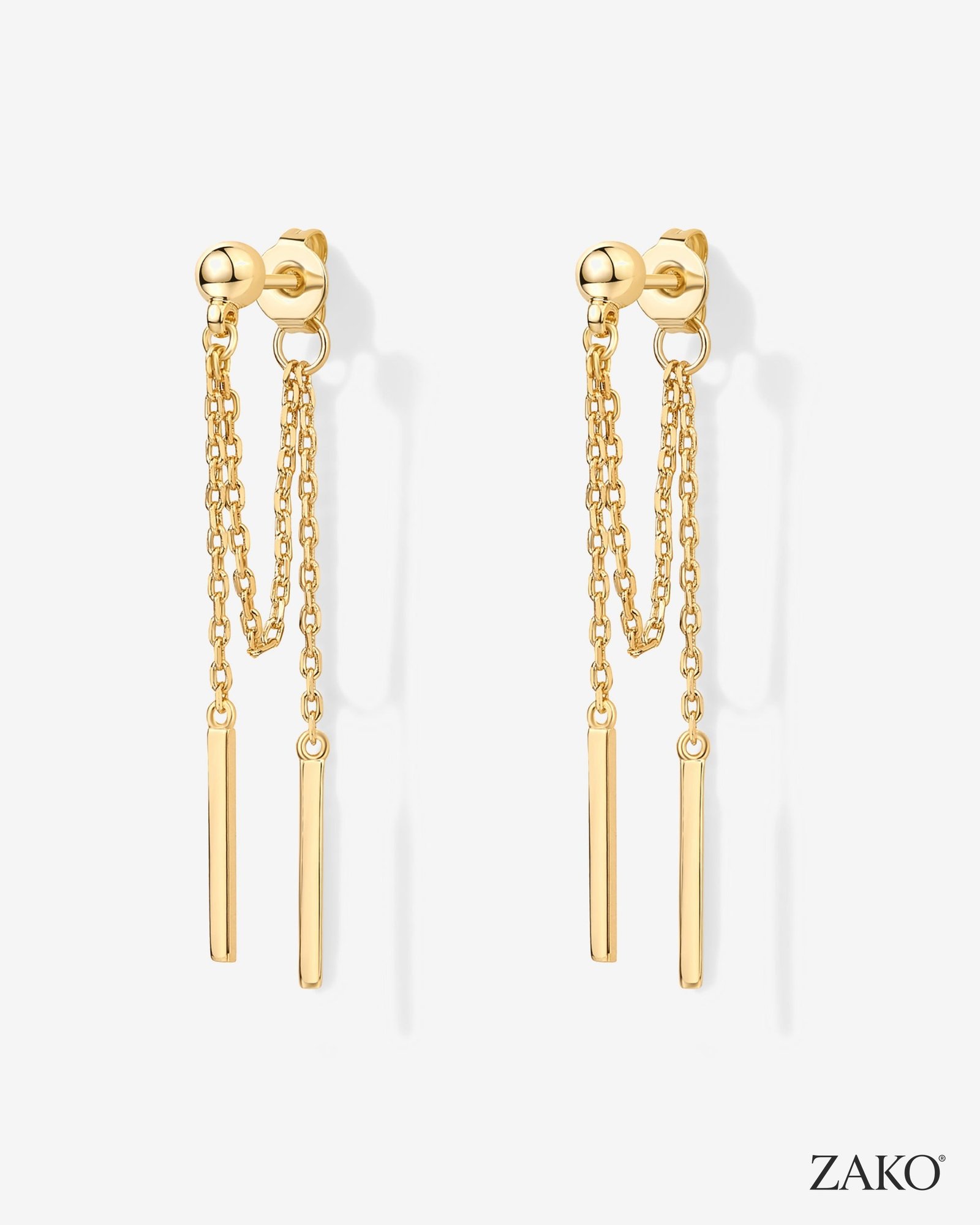 Freya Drop Earrings - Image 2