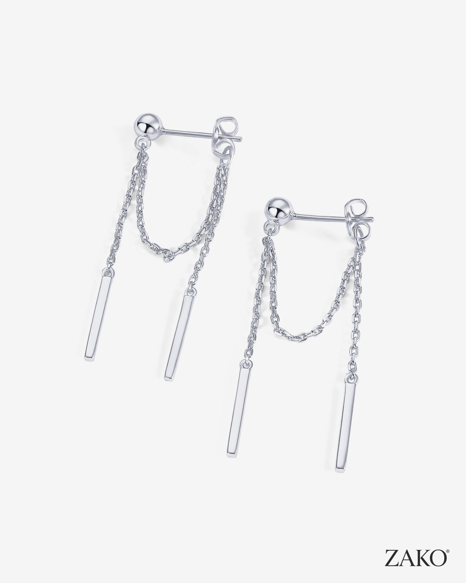 Freya Drop Earrings - Image 8