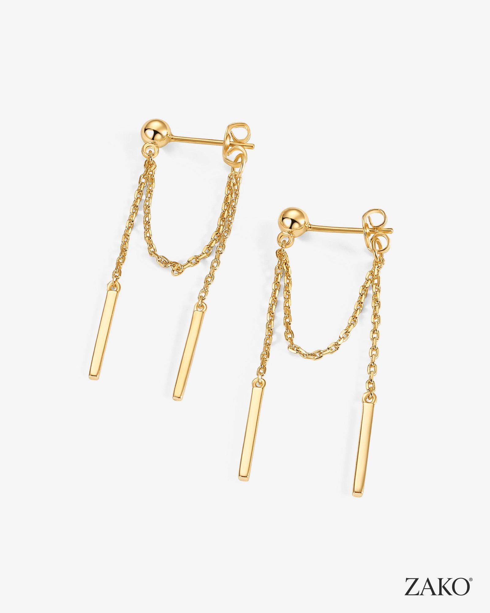 Freya Drop Earrings - Image 3