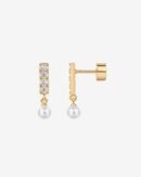 Delphine Pearl Studs