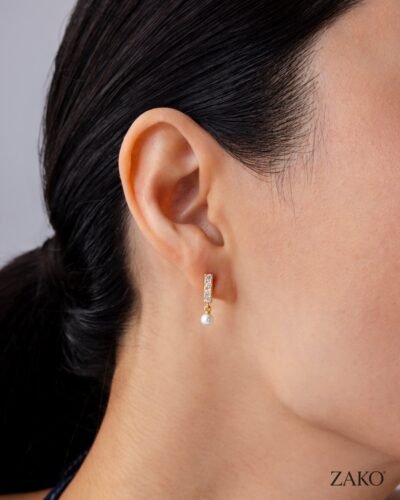 Delphine Pearl Studs