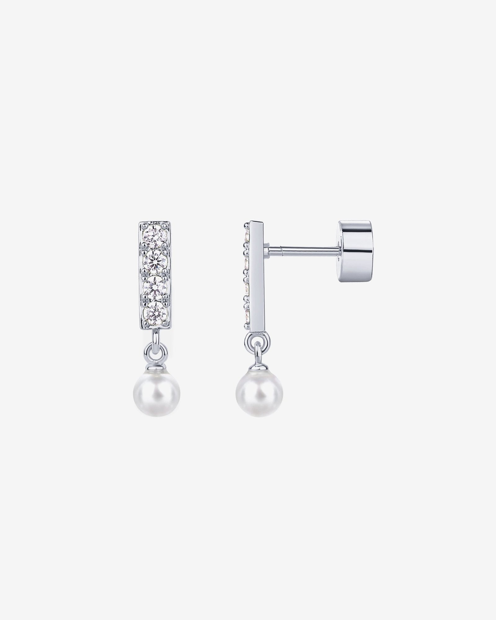 Delphine Pearl Studs - Image 5