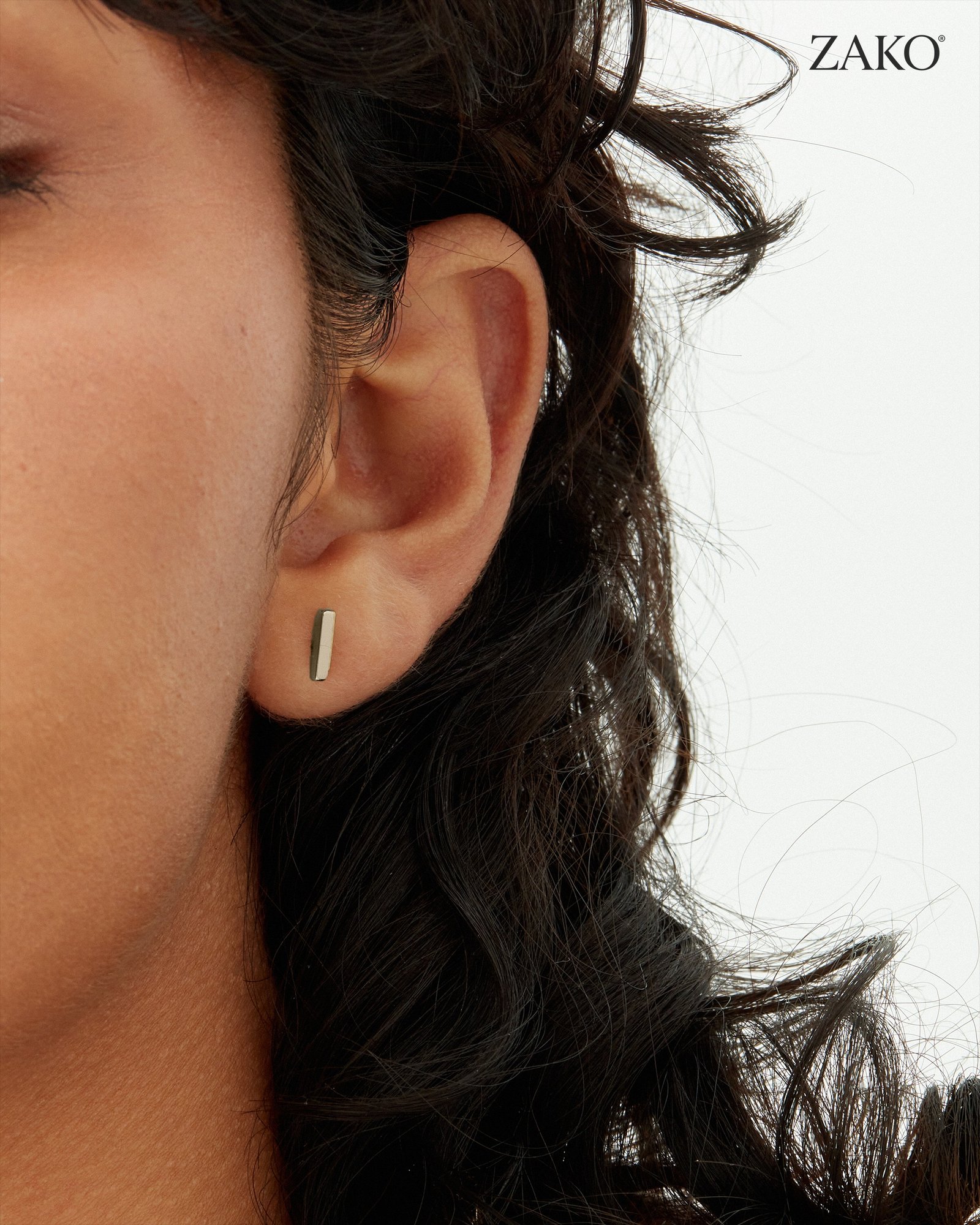 Adele Bar Studs - Image 3