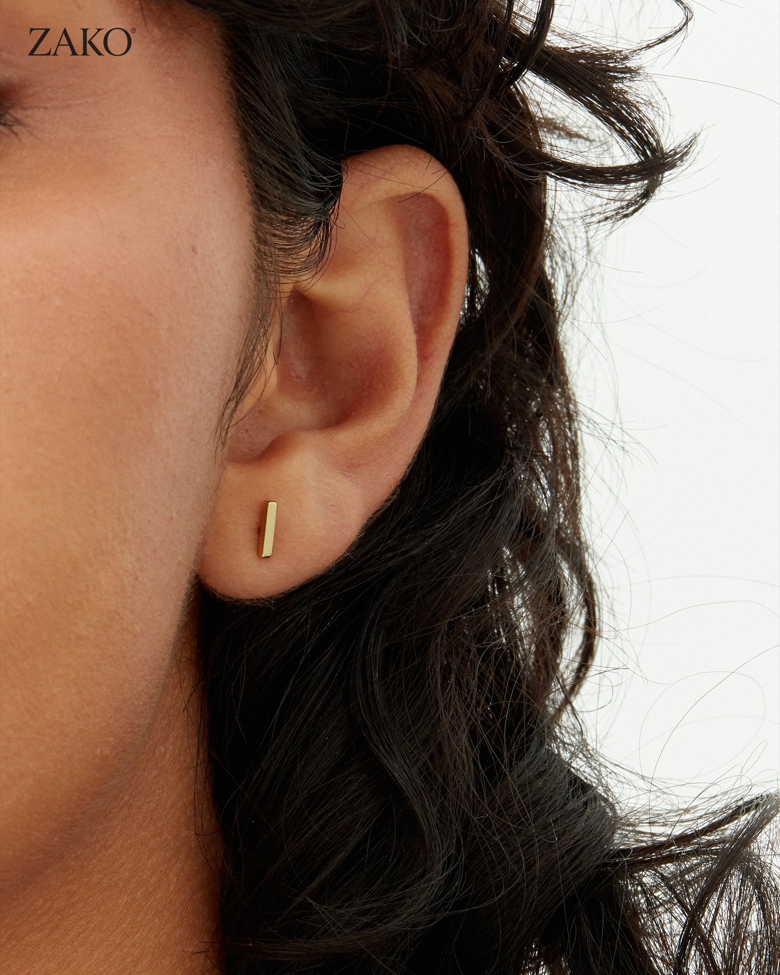 Adele Bar Studs - Image 4