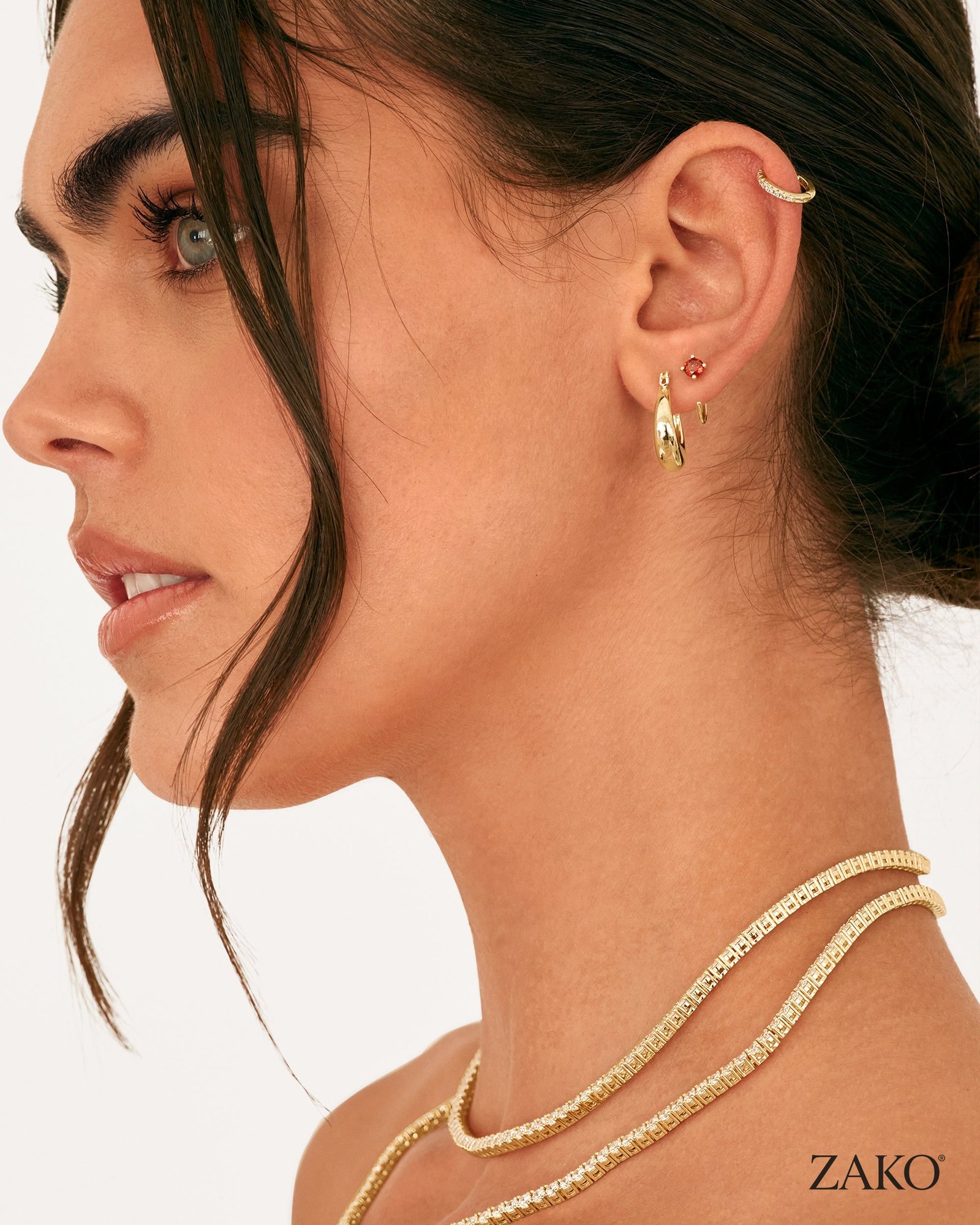 Flora Huggie Earrings - Image 16