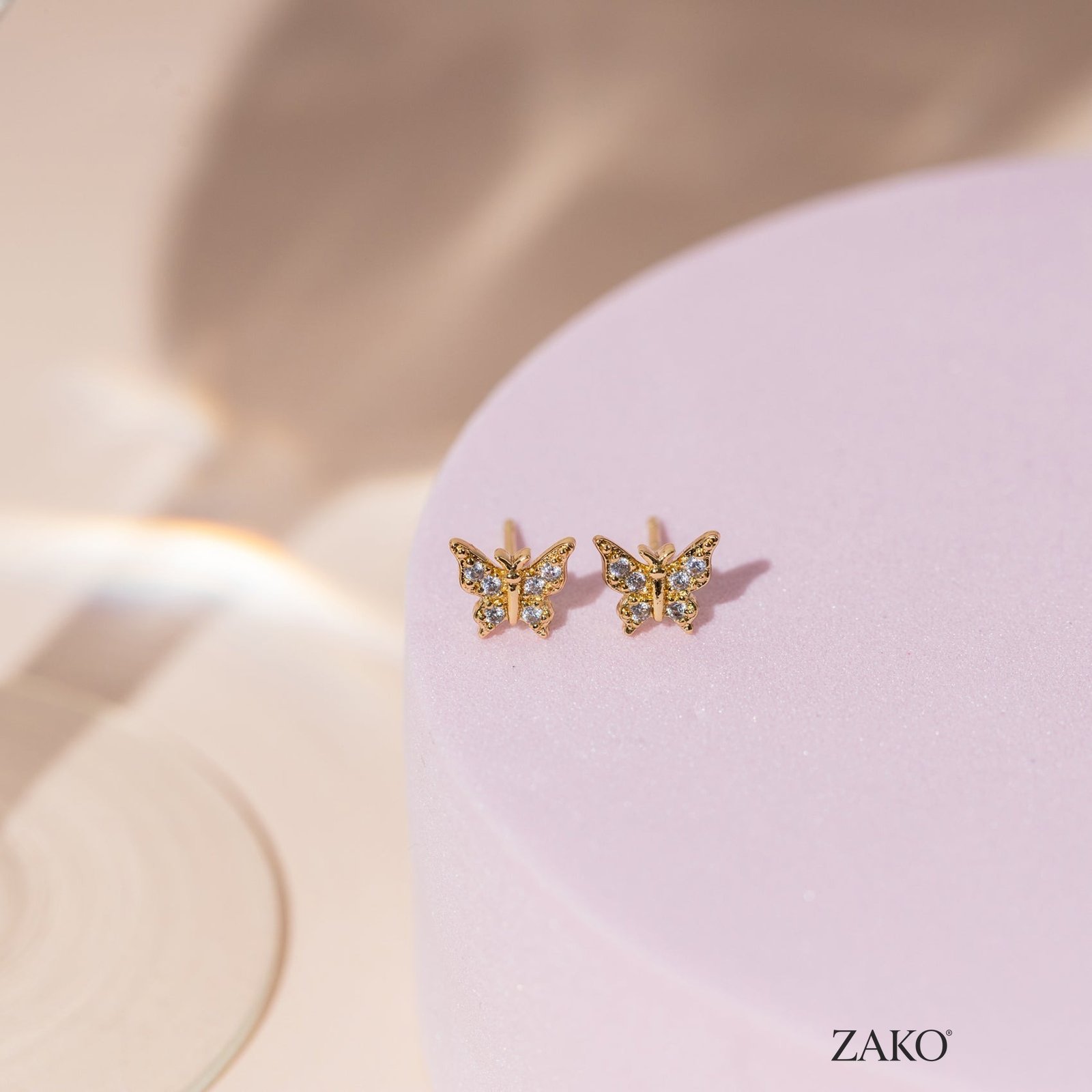 Talia Butterfly Studs - Image 7