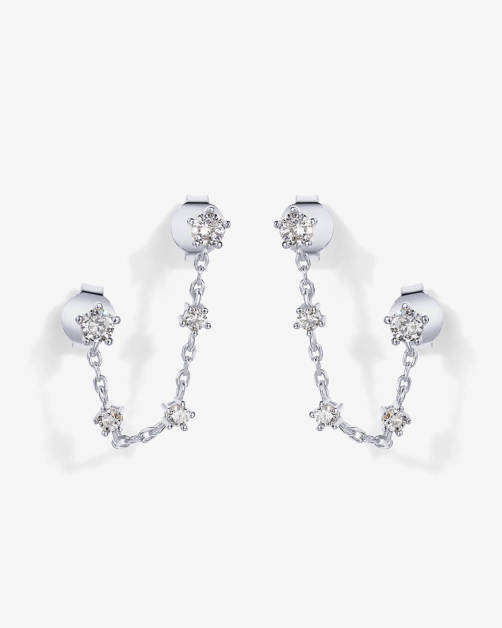 Flora Chain Studs - Image 5