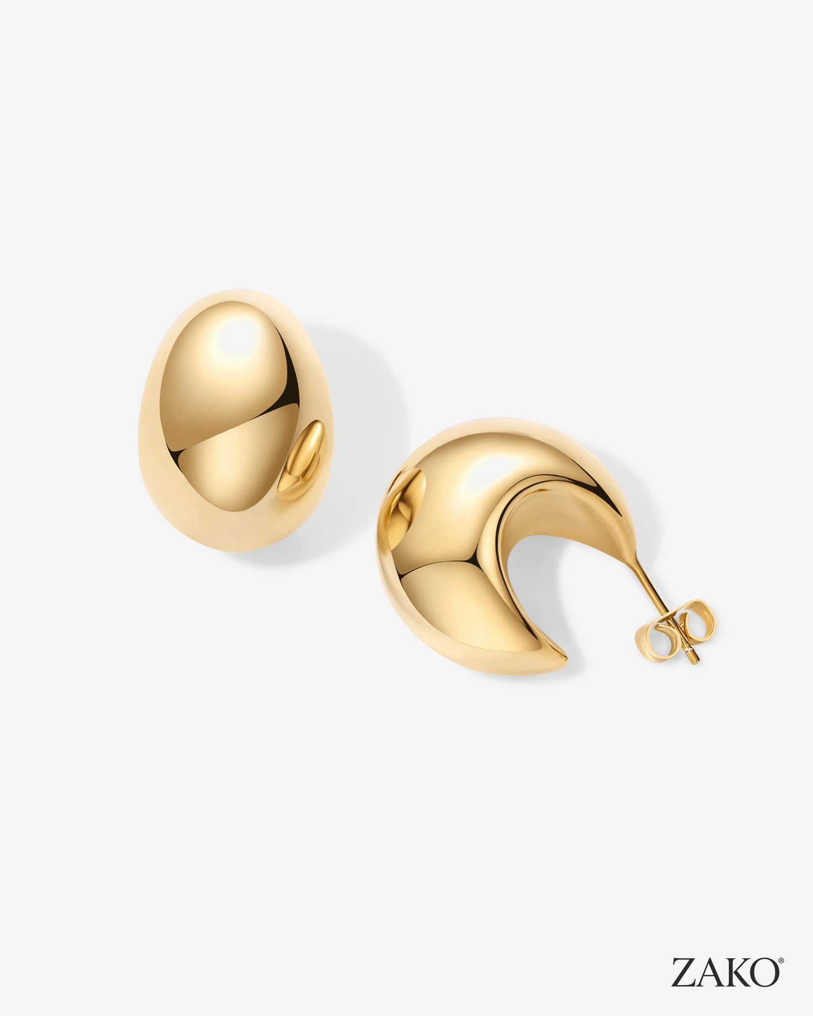 Dahlia Dome Hoops - Image 3