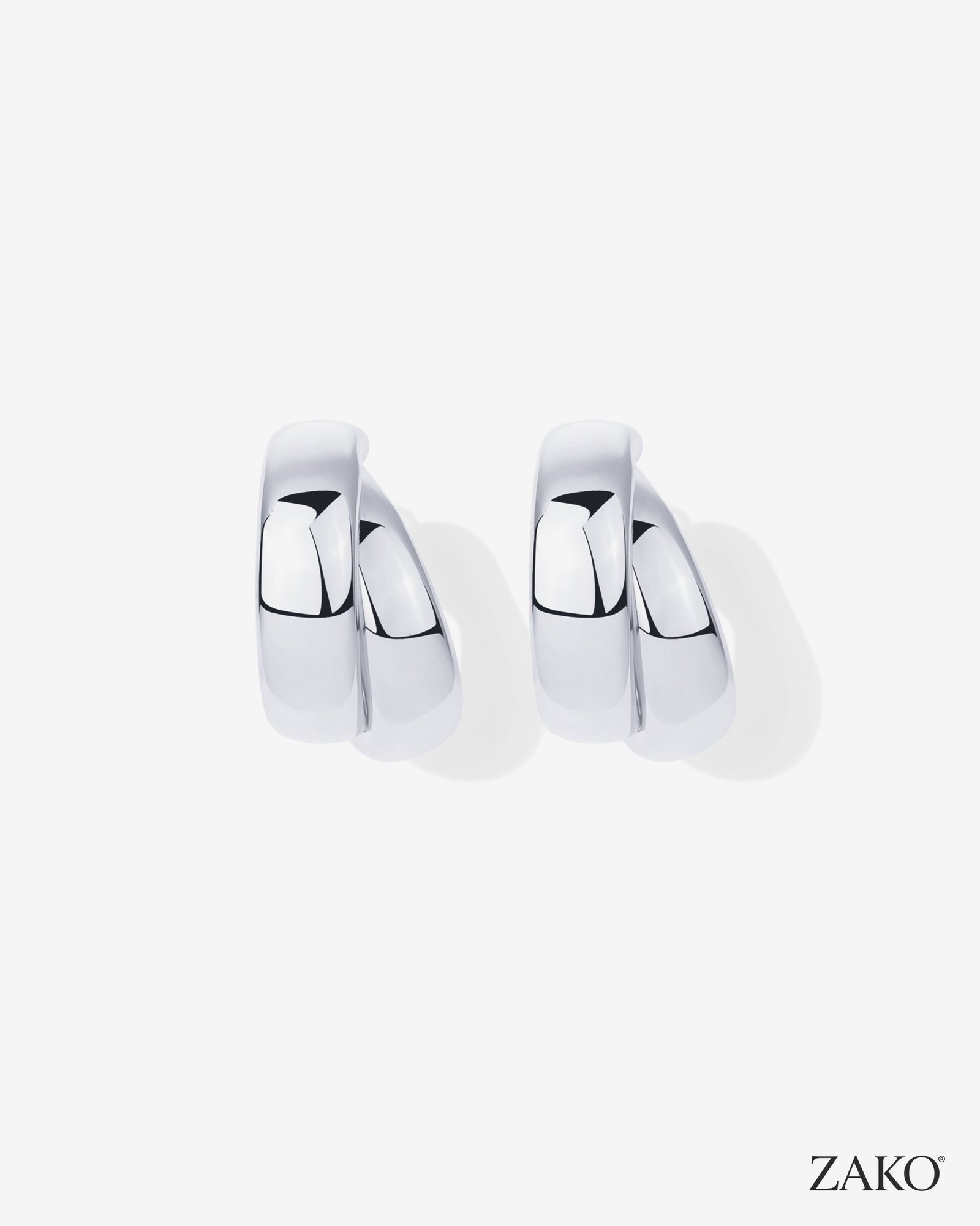 Valentina Double Hoops - Image 11