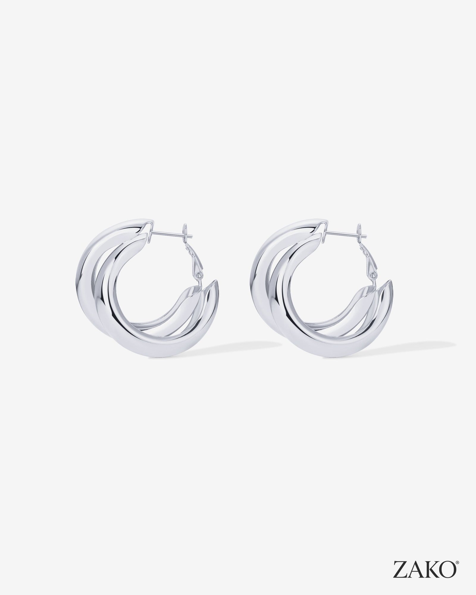 Valentina Double Hoops - Image 12
