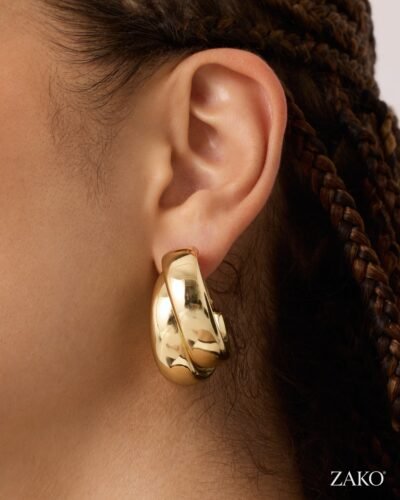 Valentina Double Hoops