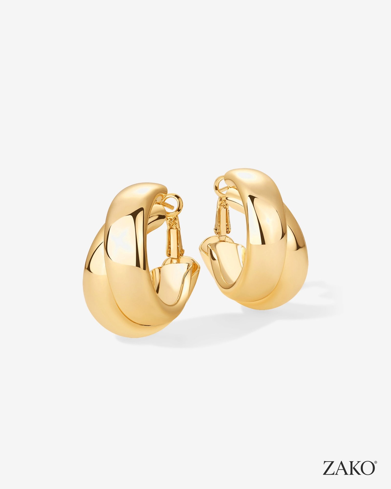 Valentina Double Hoops - Image 3