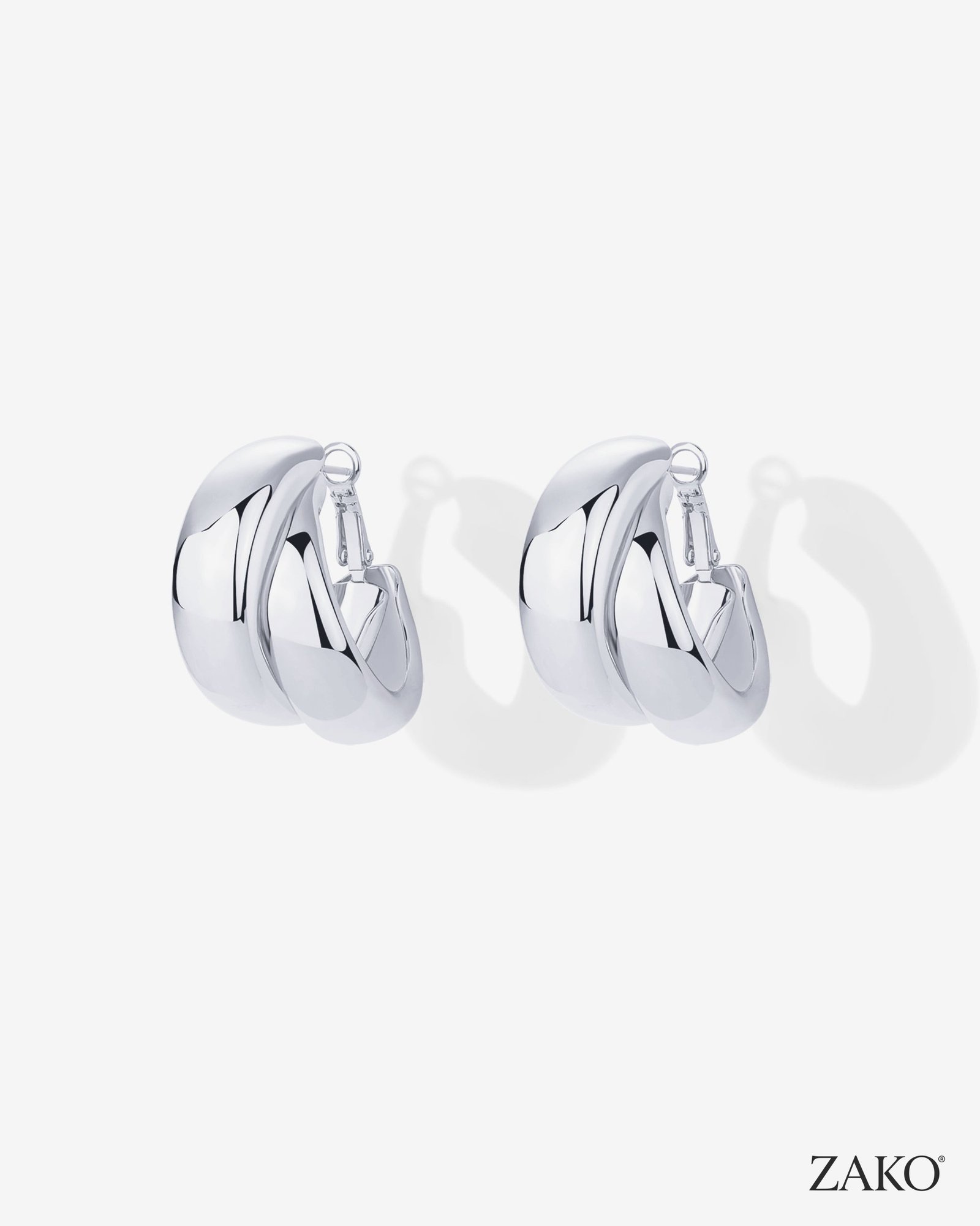 Valentina Double Hoops - Image 9