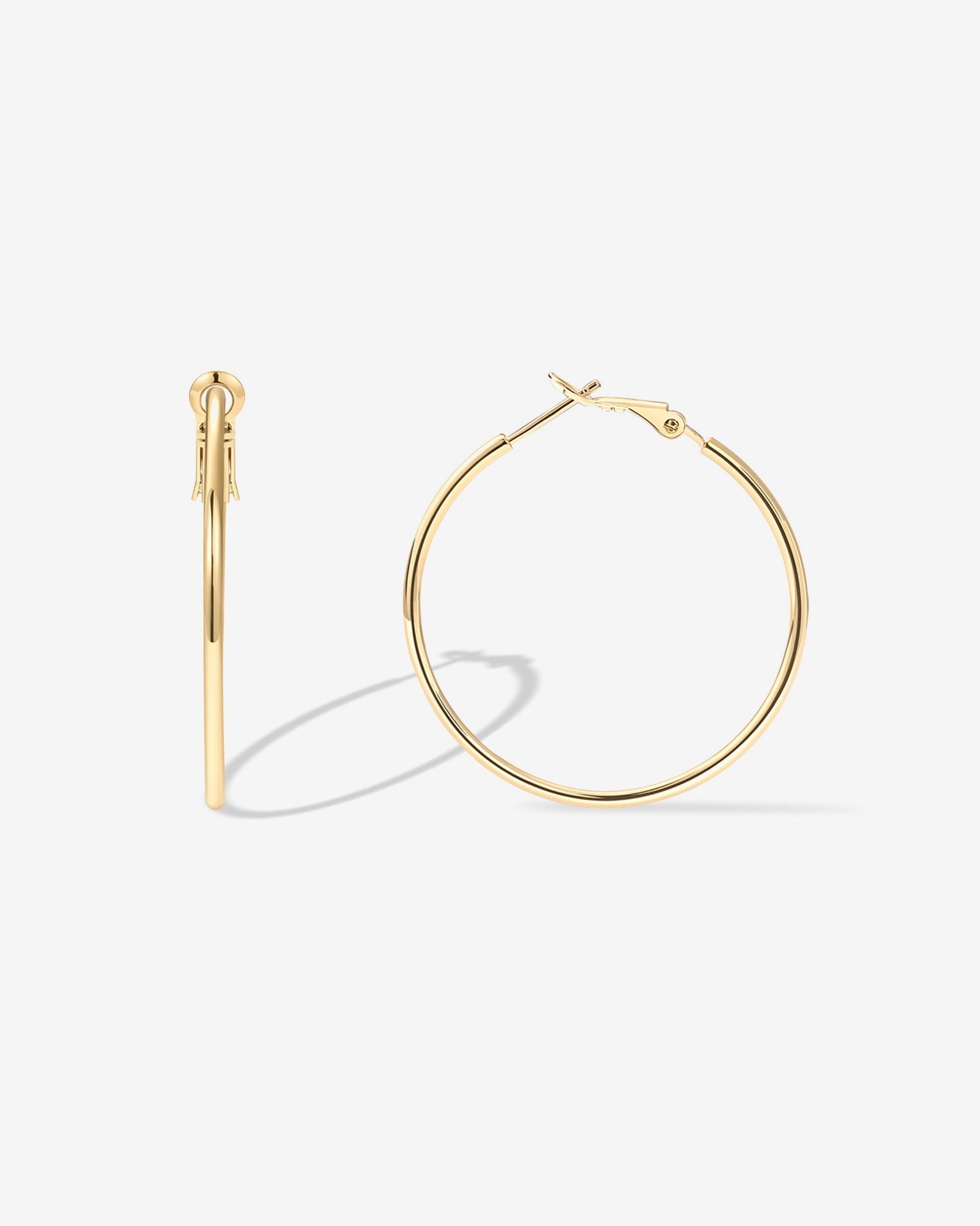 Fern Thin Hoops - Image 11