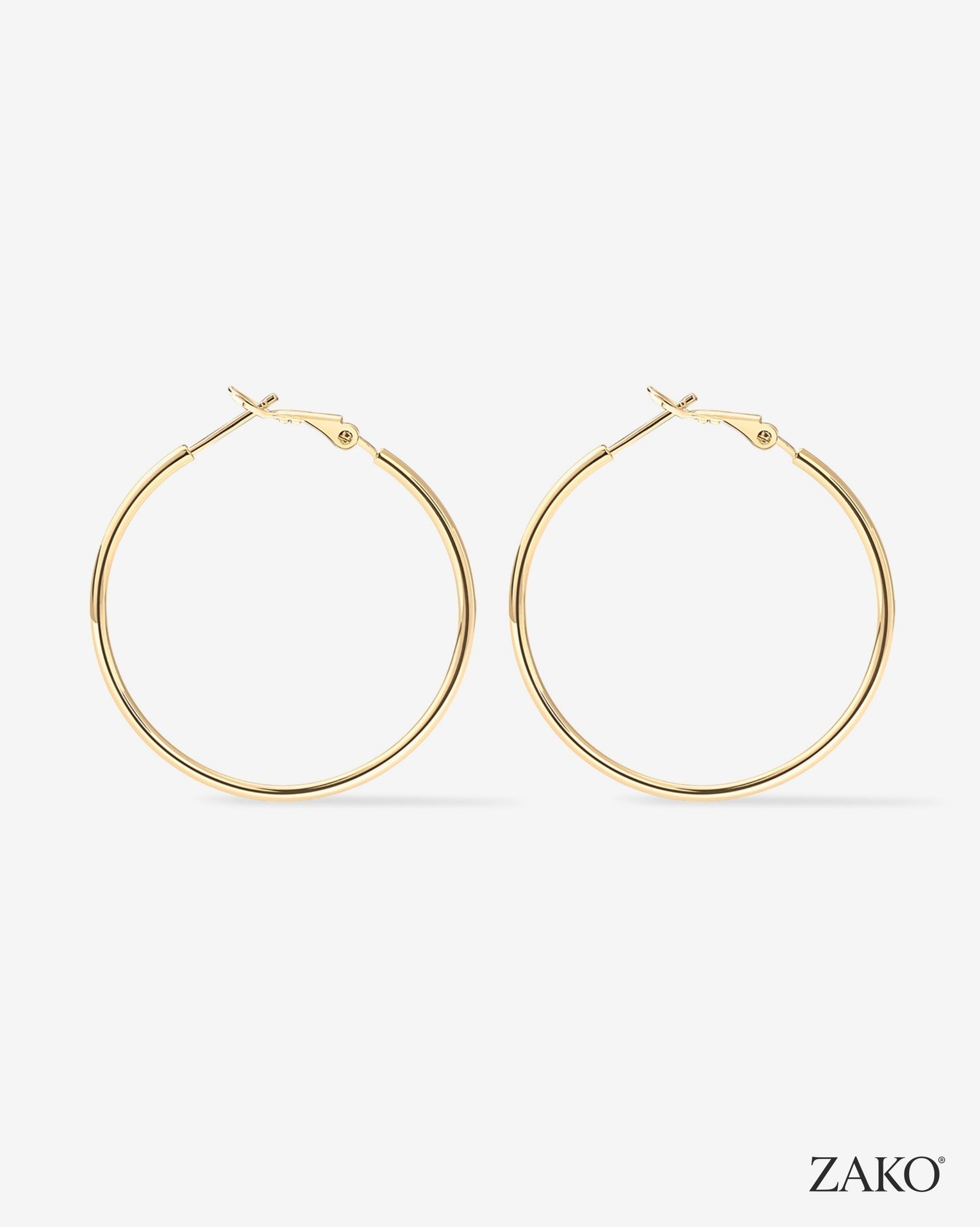 Fern Thin Hoops - Image 16