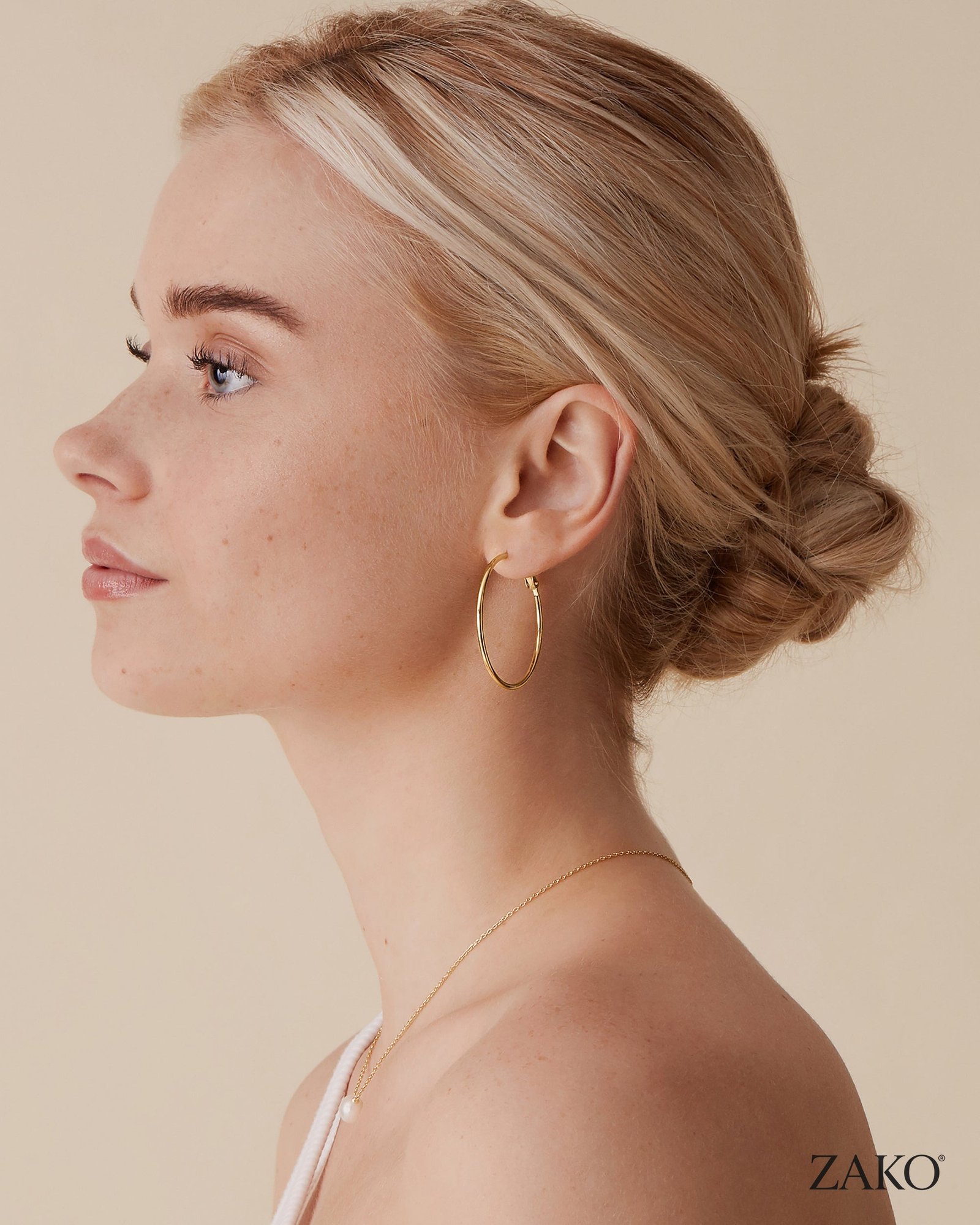 Fern Thin Hoops - Image 14