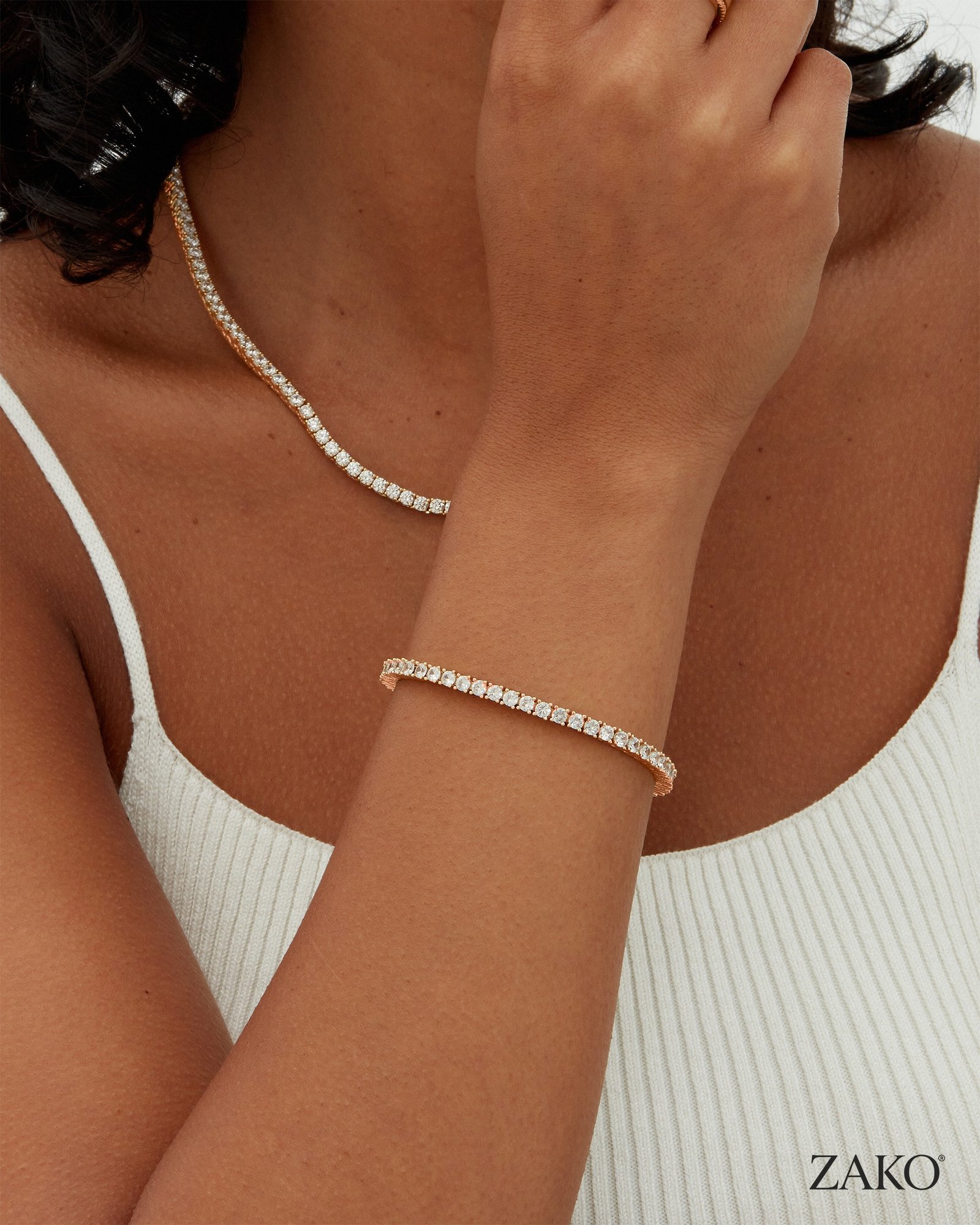 Aurelia Tennis Bracelet - Image 12