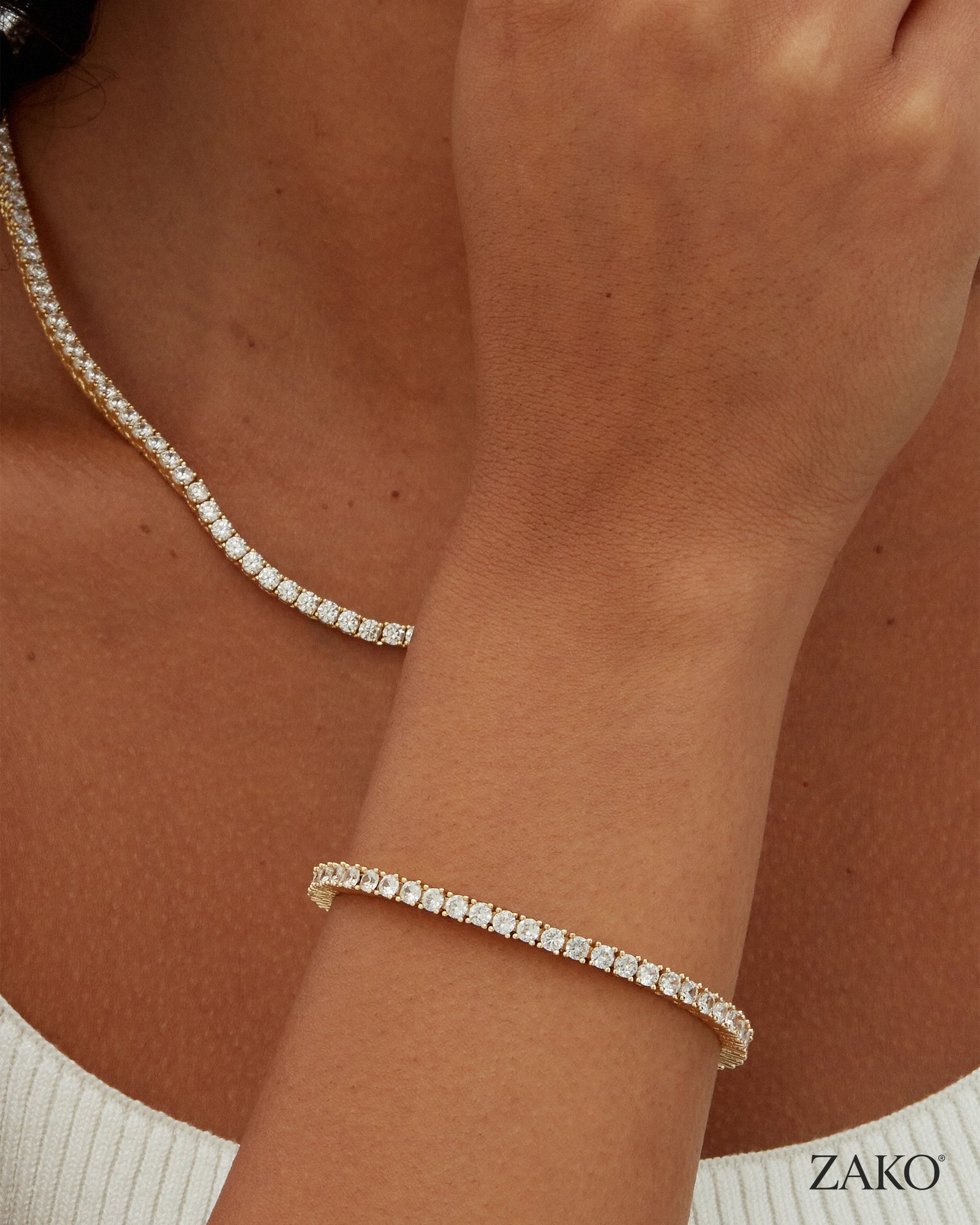 Aurelia Tennis Bracelet - Image 2