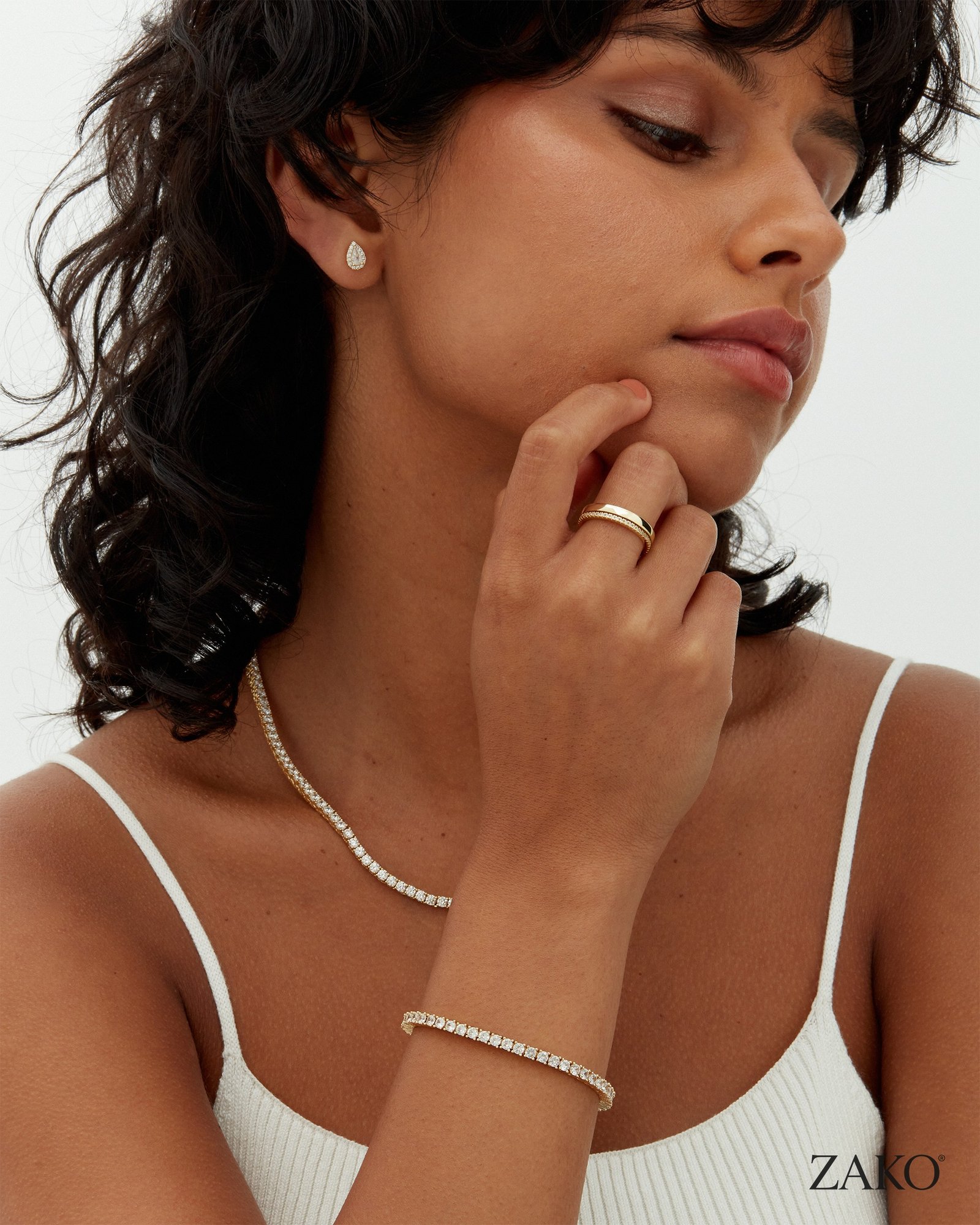Aurelia Tennis Bracelet - Image 4