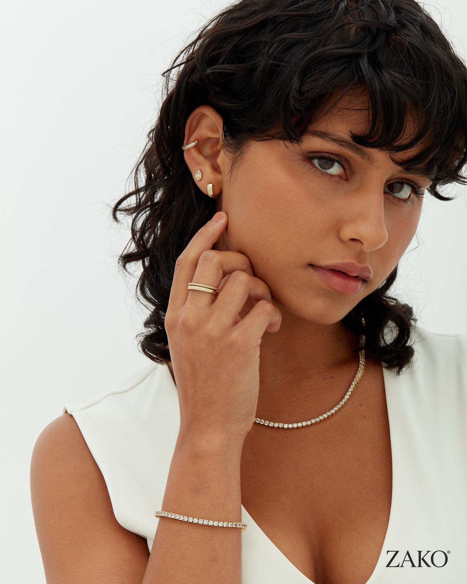 Aurelia Tennis Bracelet - Image 5