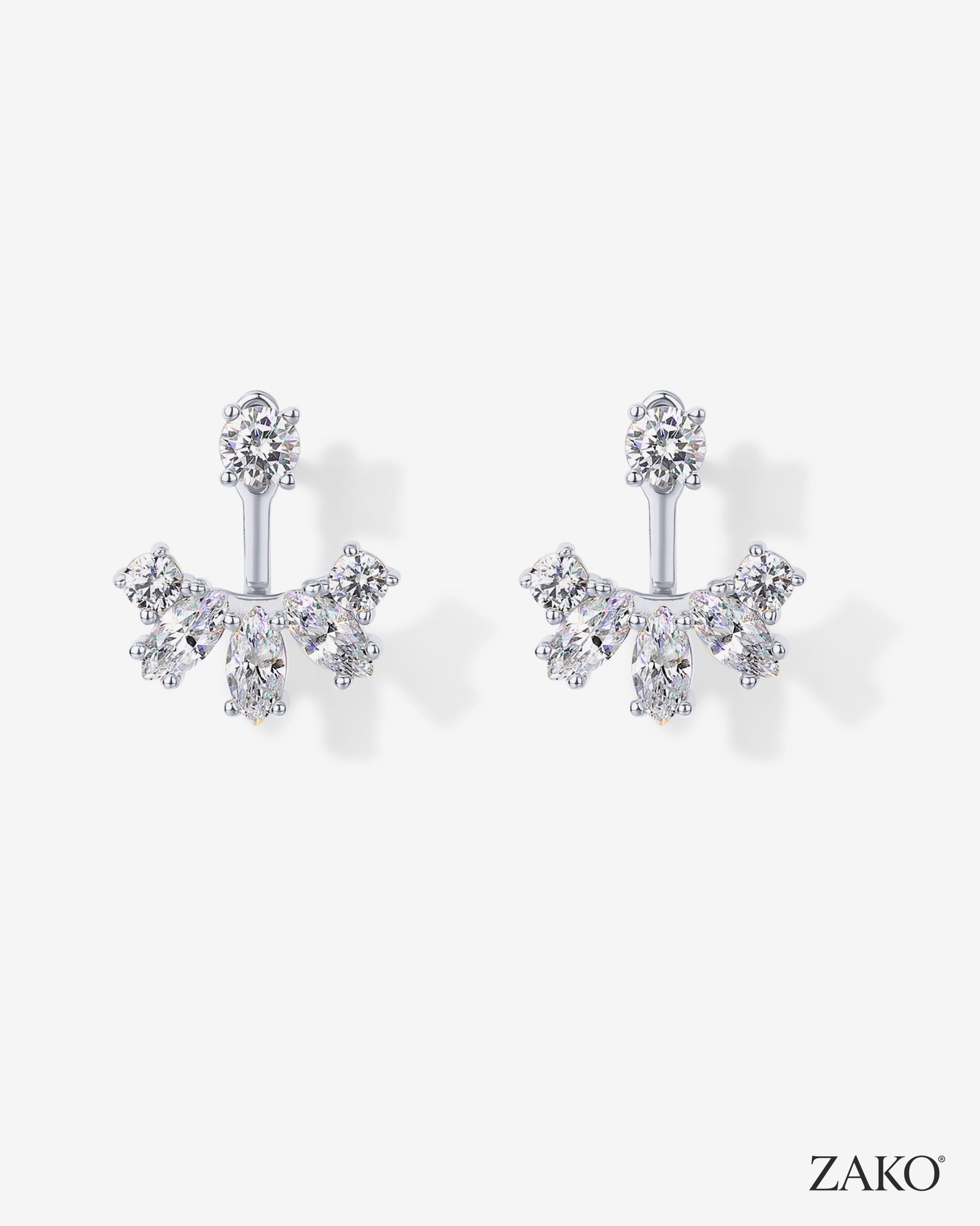 Mira Cluster Earrings - Image 11