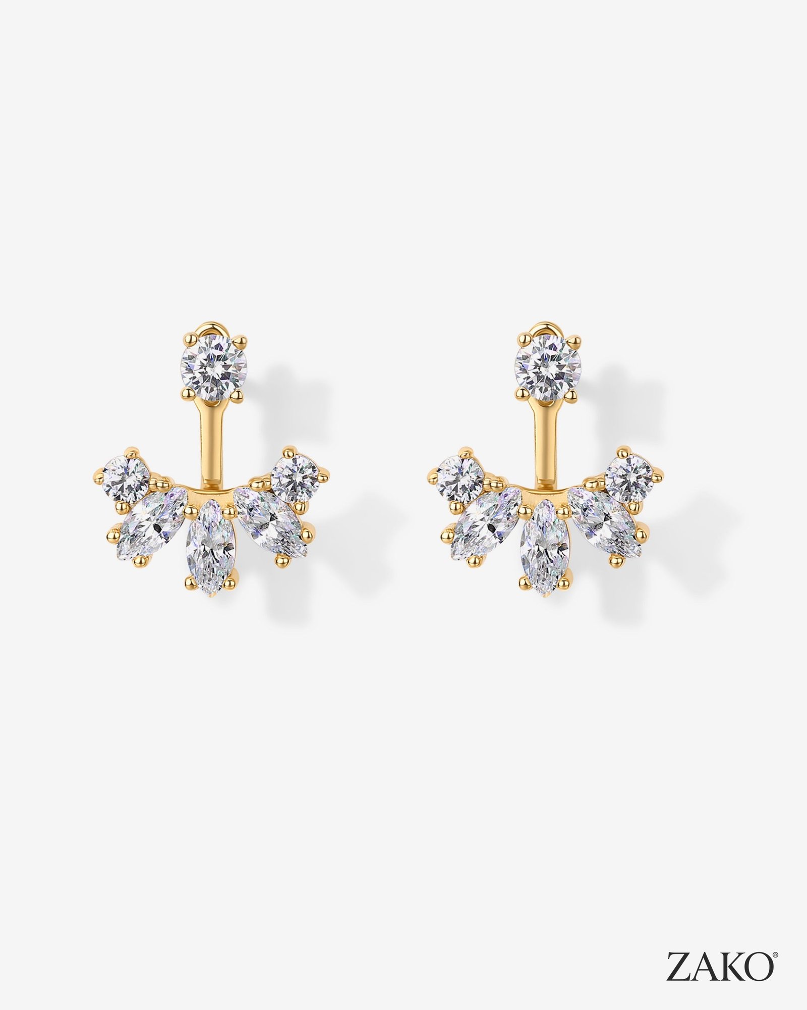 Mira Cluster Earrings - Image 7