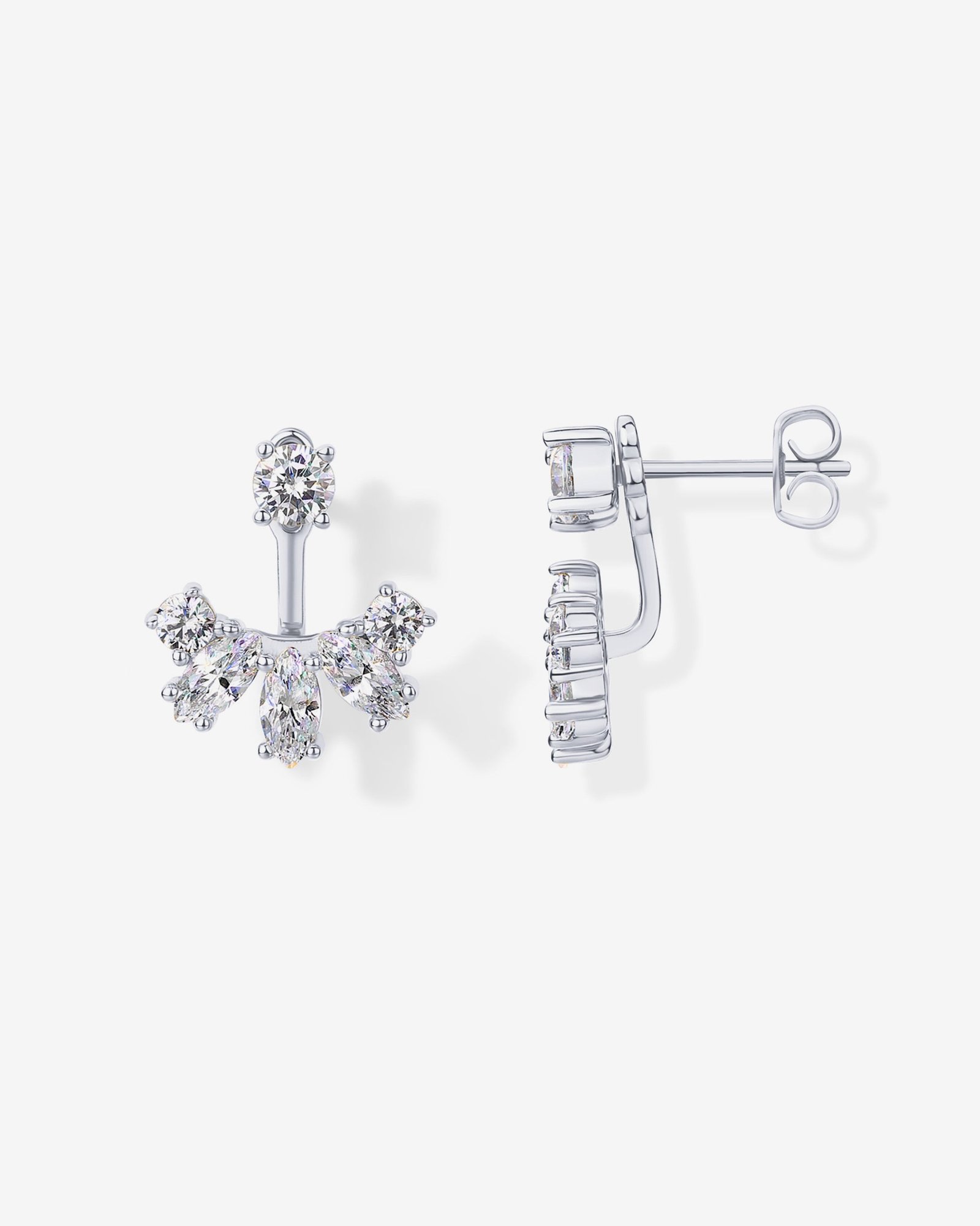 Mira Cluster Earrings - Image 8