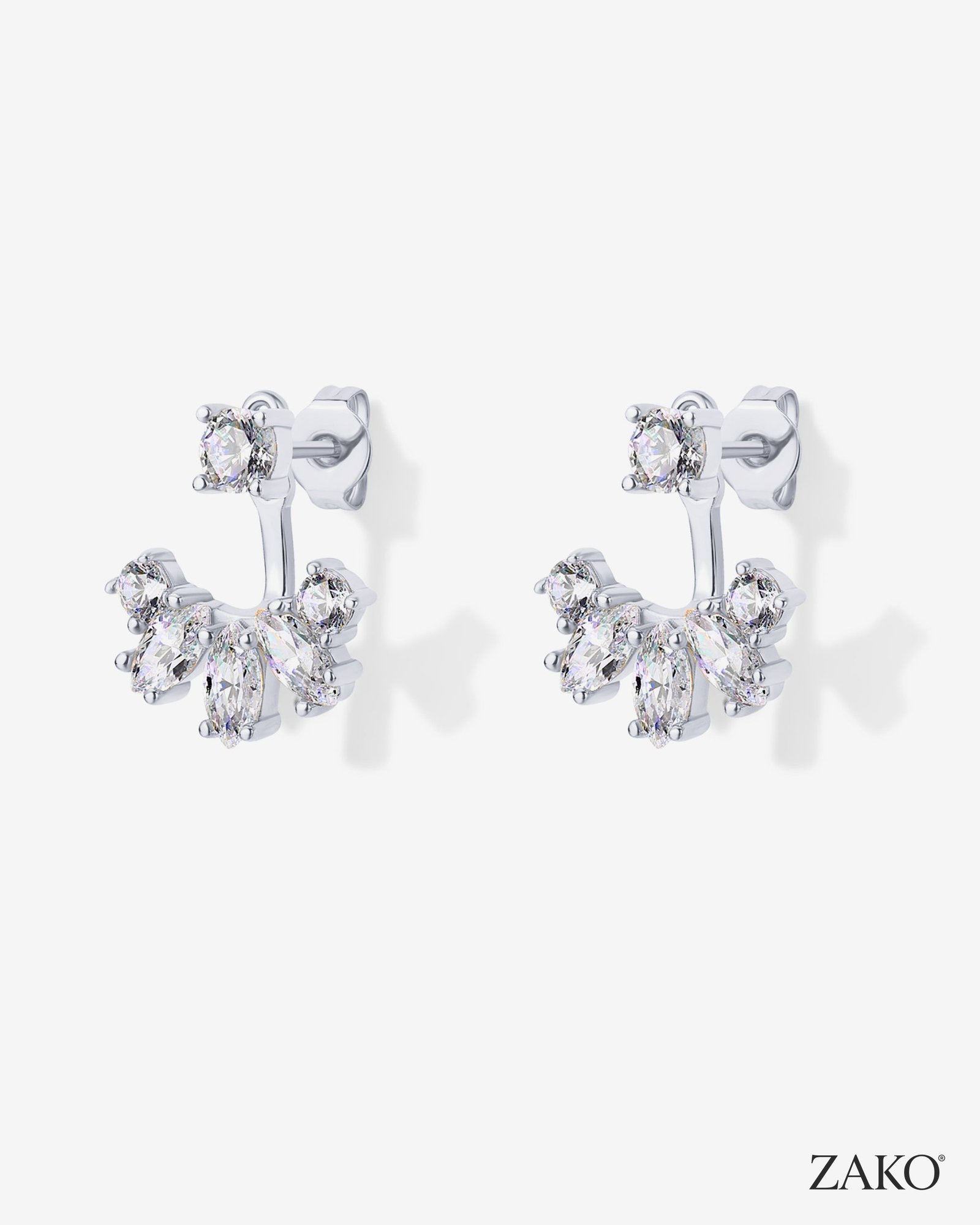 Mira Cluster Earrings - Image 9