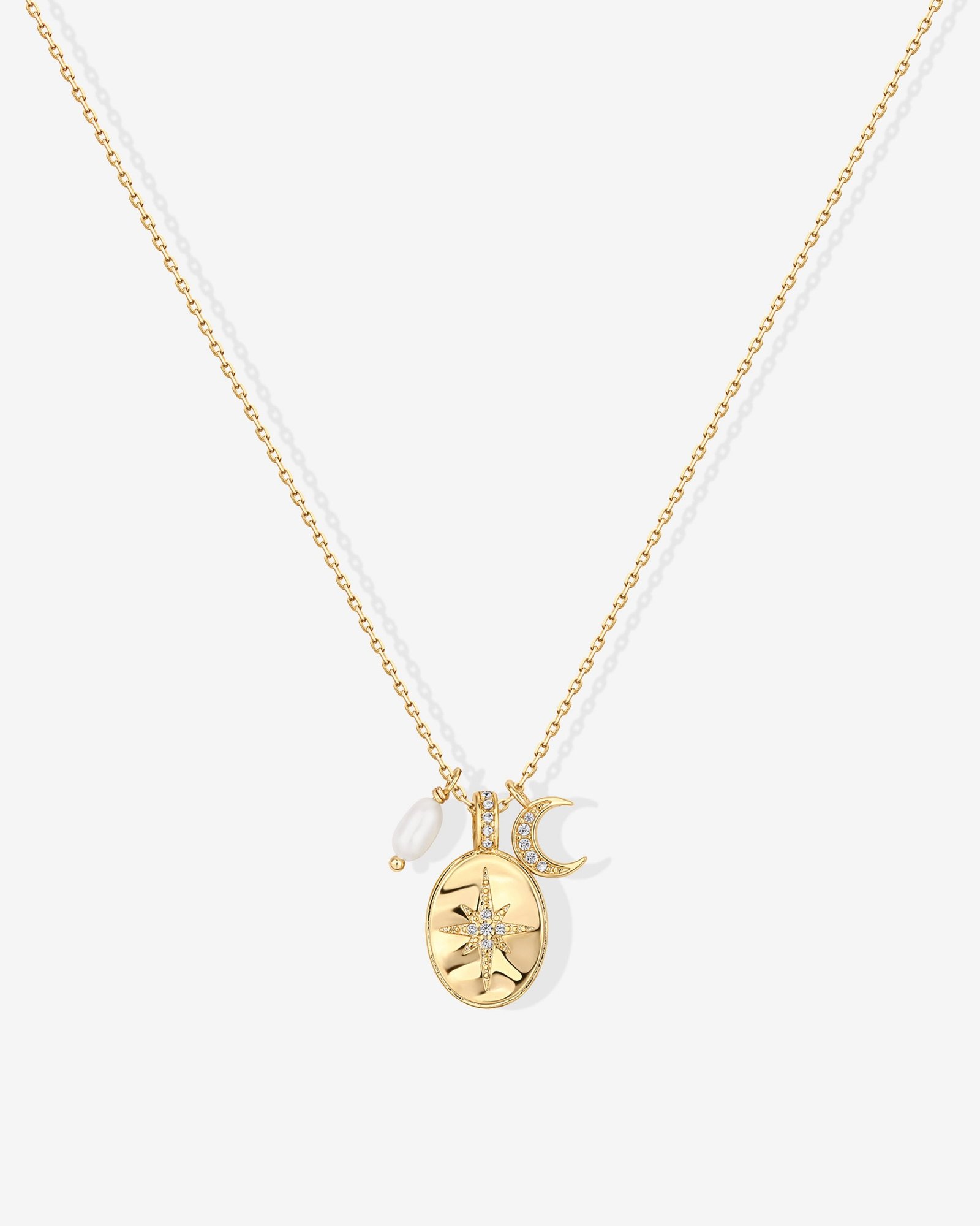 Dalia Cluster Necklace