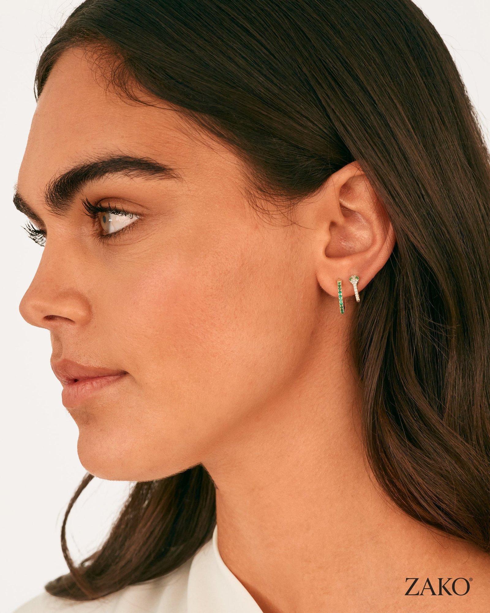 Tess Hoop Earrings - Image 11