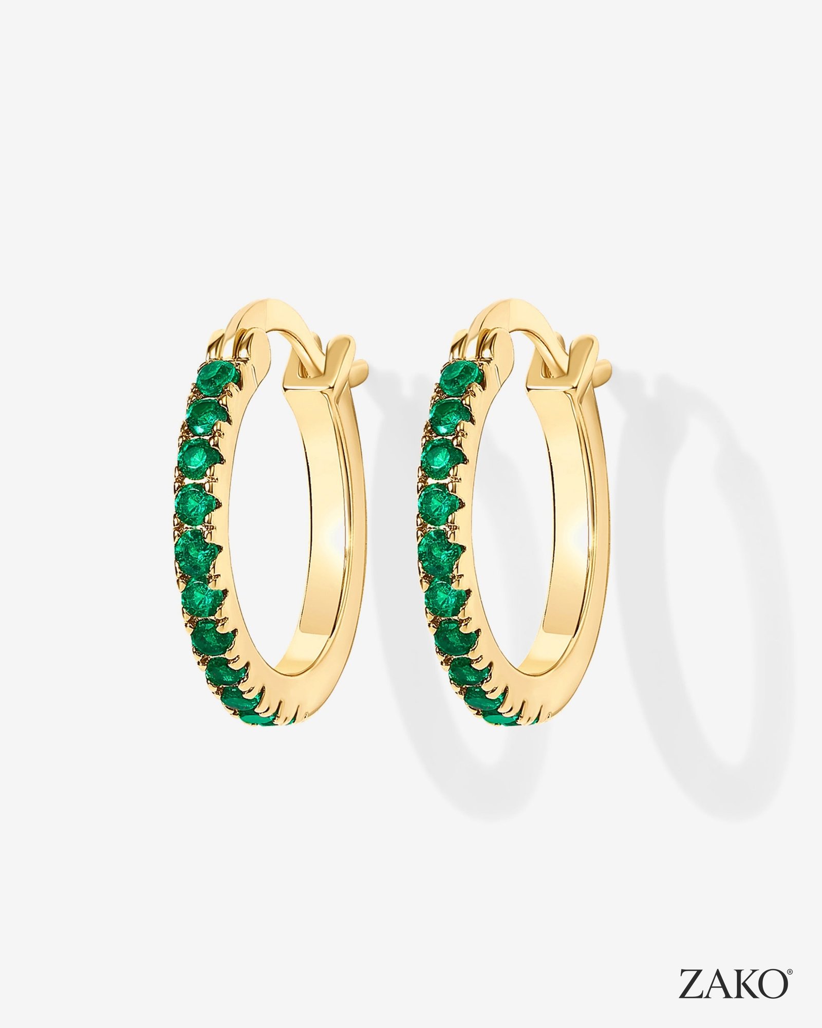 Tess Hoop Earrings - Image 4