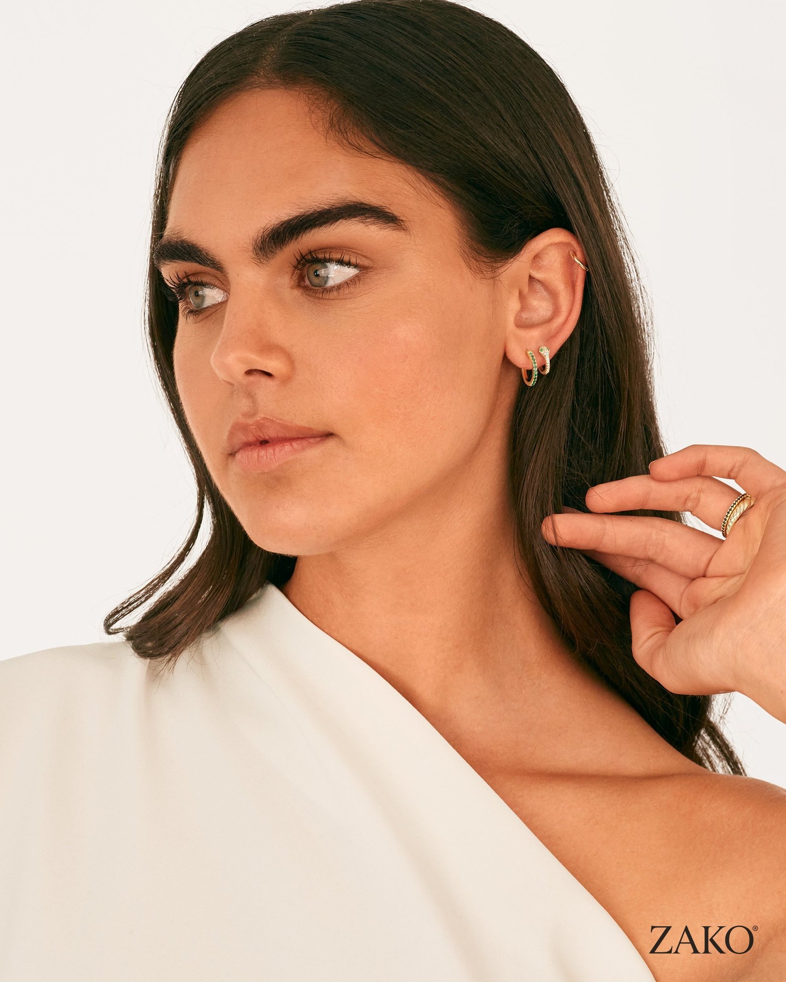 Tess Hoop Earrings - Image 12
