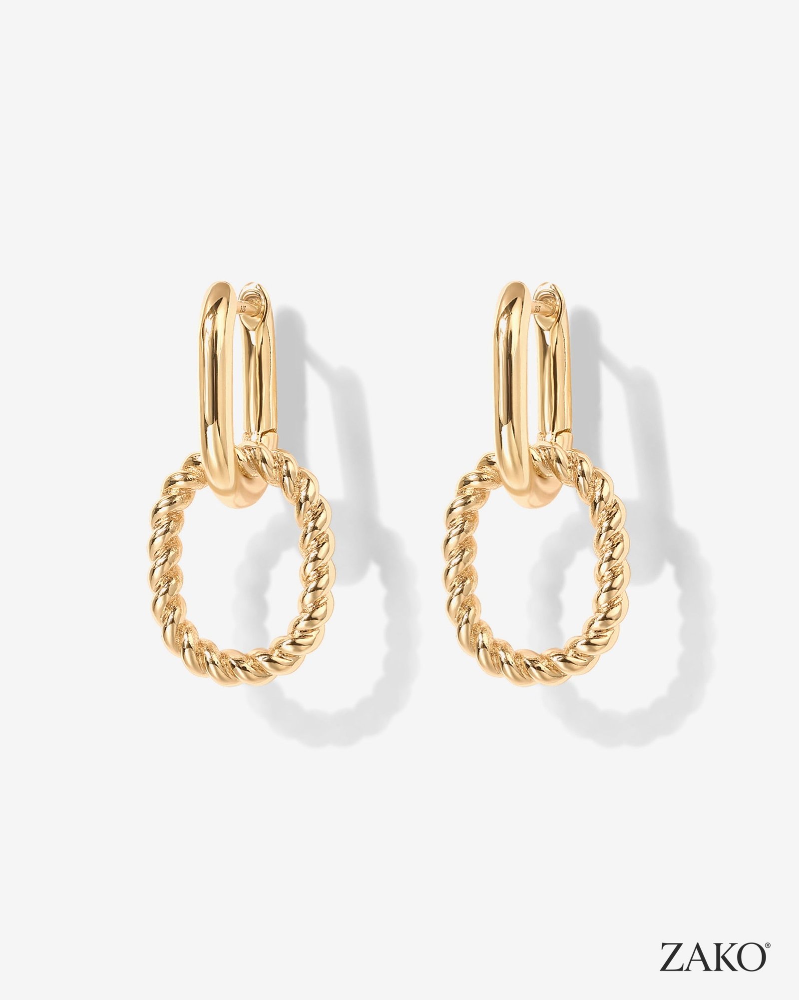 Sylvie Link Earrings - Image 2