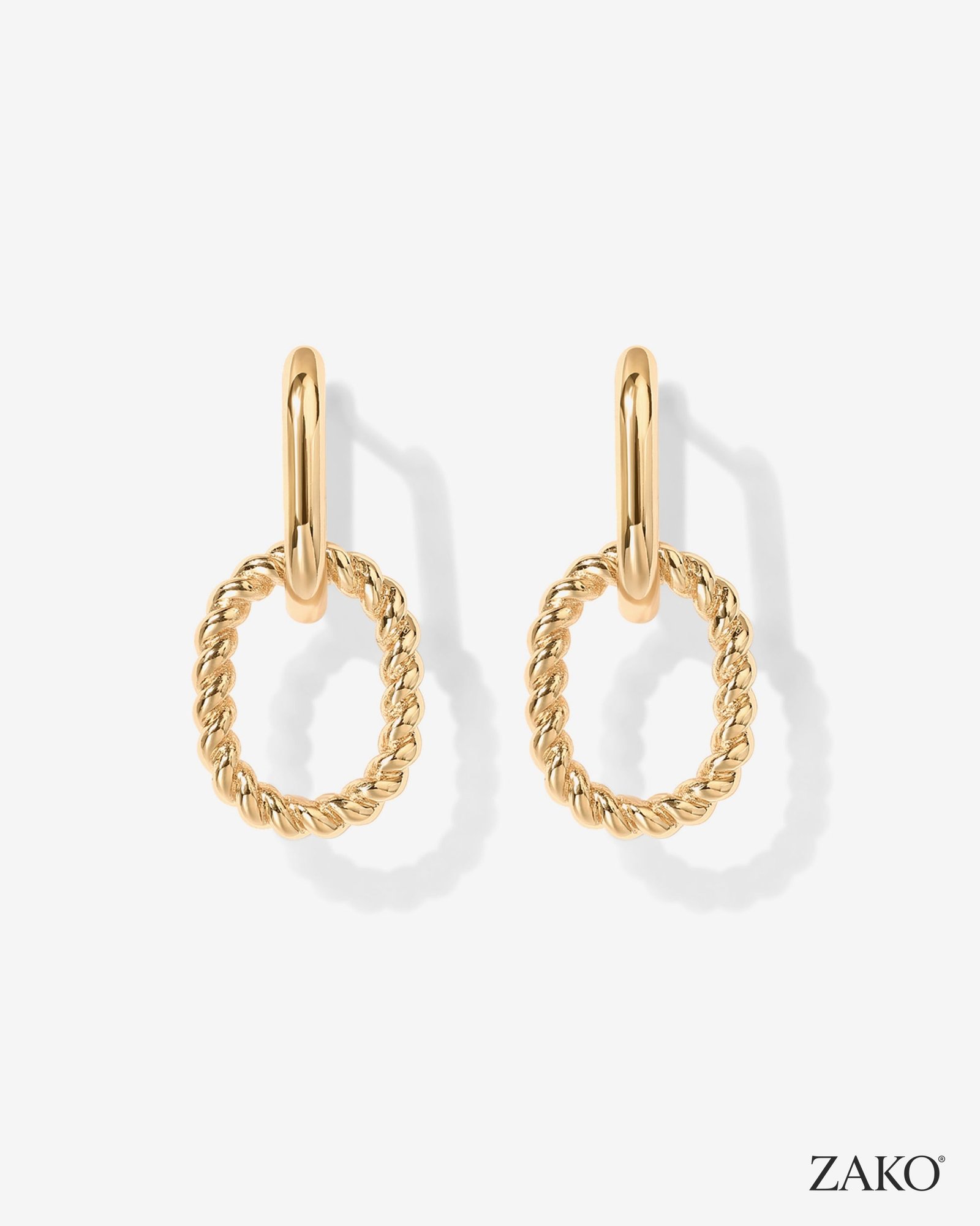 Sylvie Link Earrings - Image 3