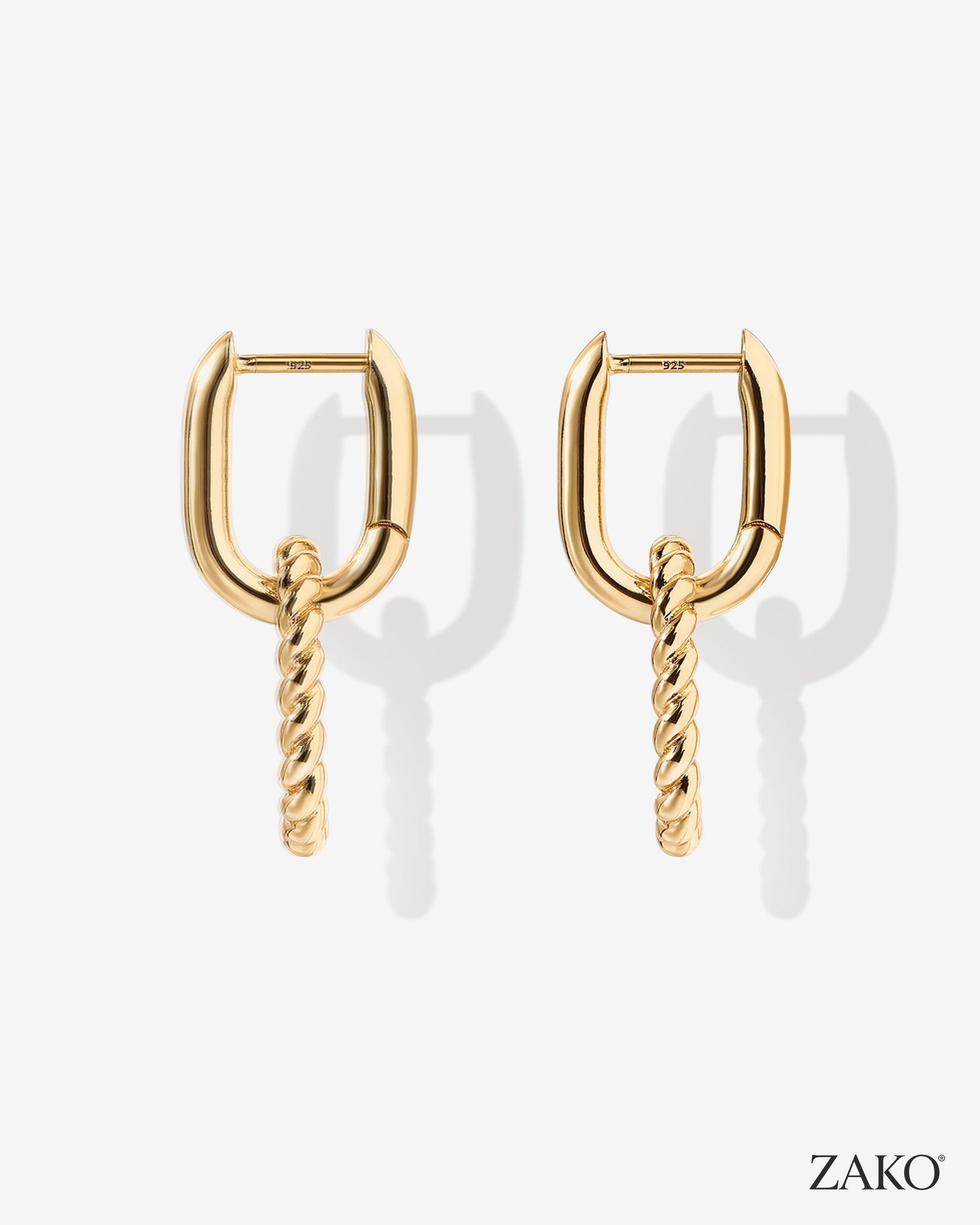 Sylvie Link Earrings - Image 4