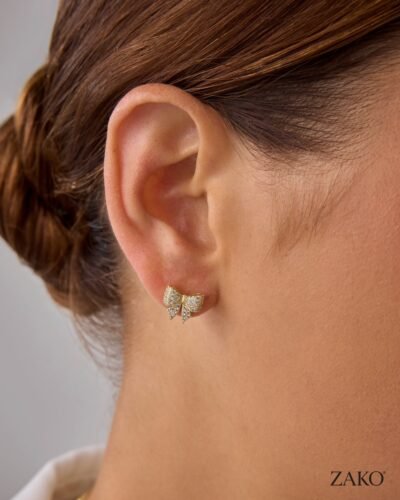 Bria Bow Studs