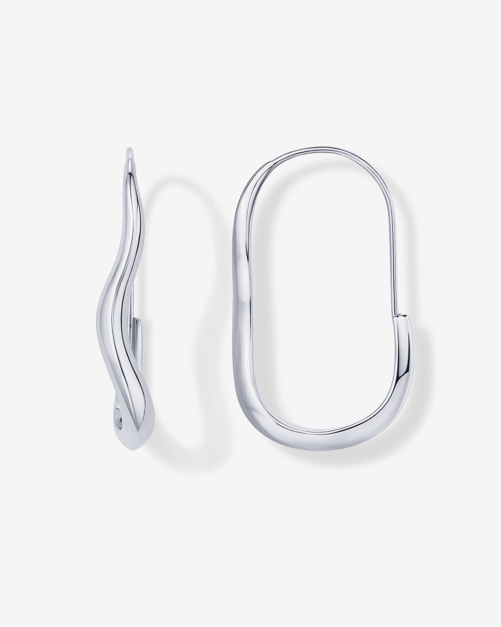 Margot Wavy Hoops - Image 8