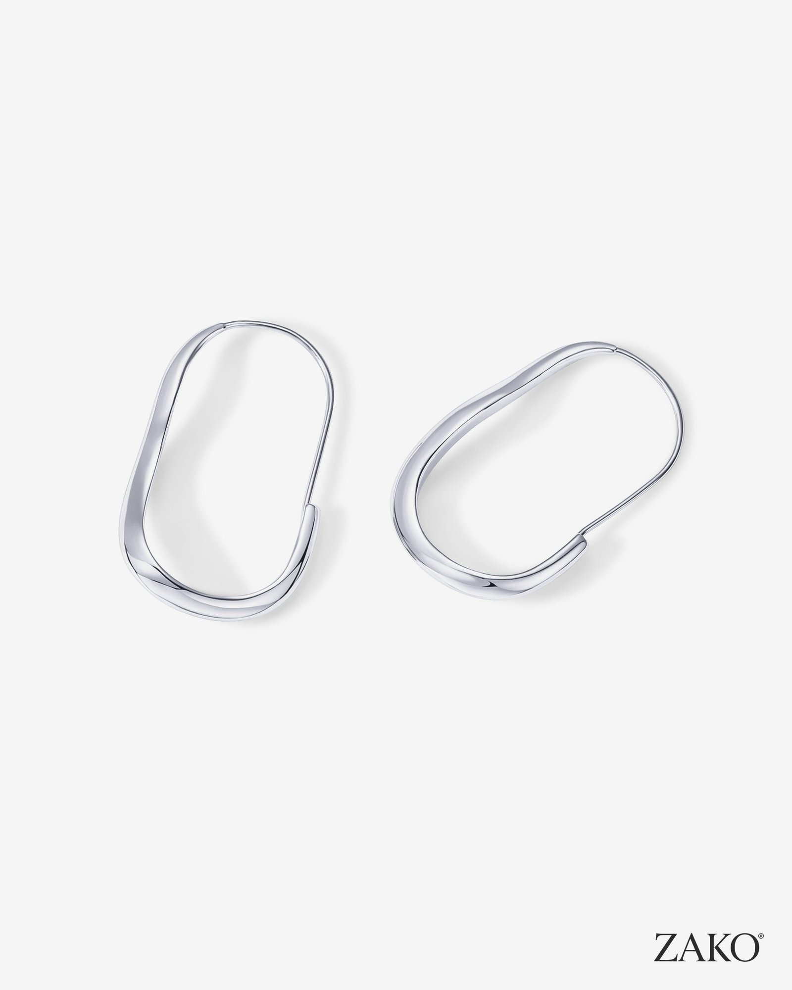 Margot Wavy Hoops - Image 9