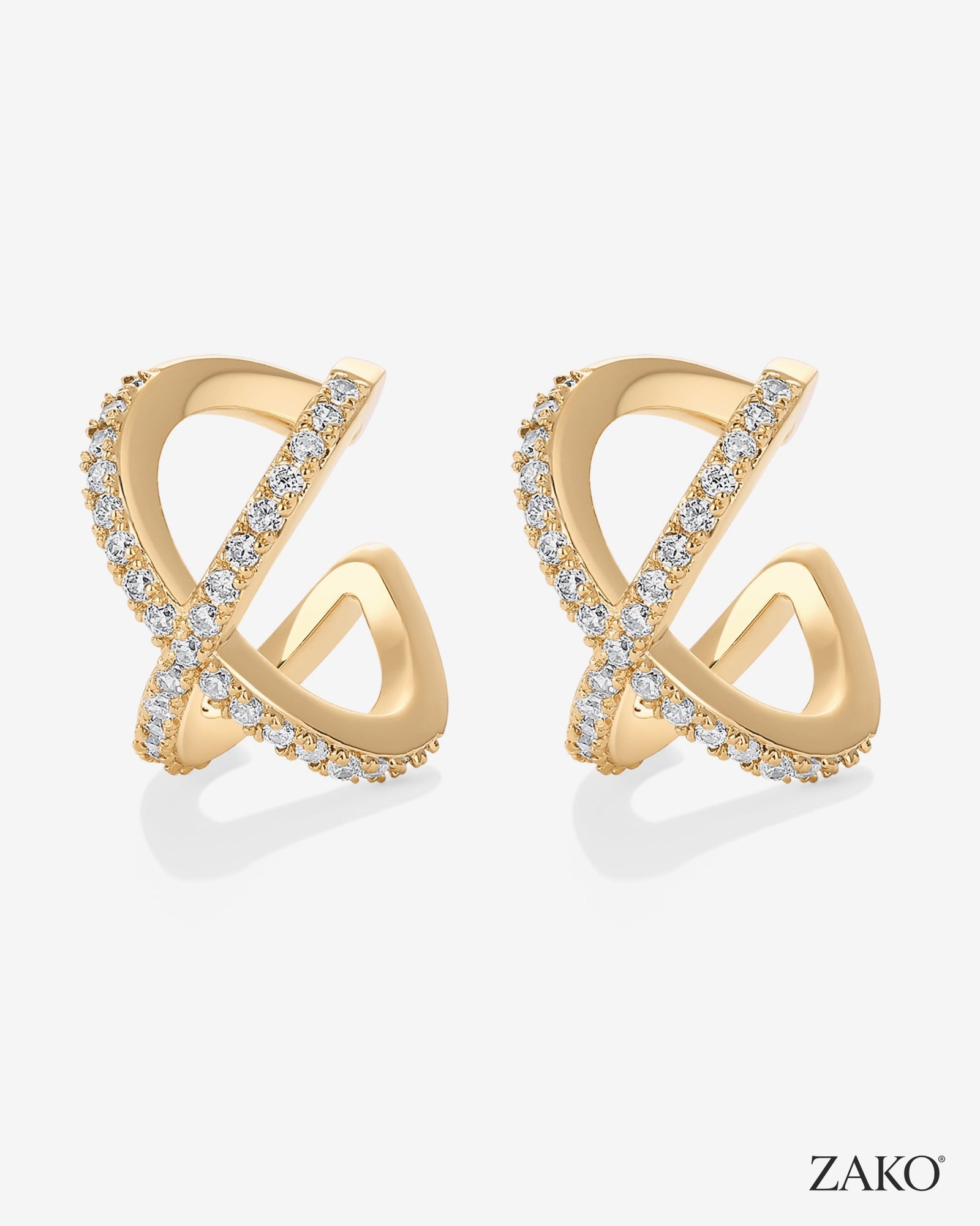 Lumi Cross Ear Cuff - Image 2