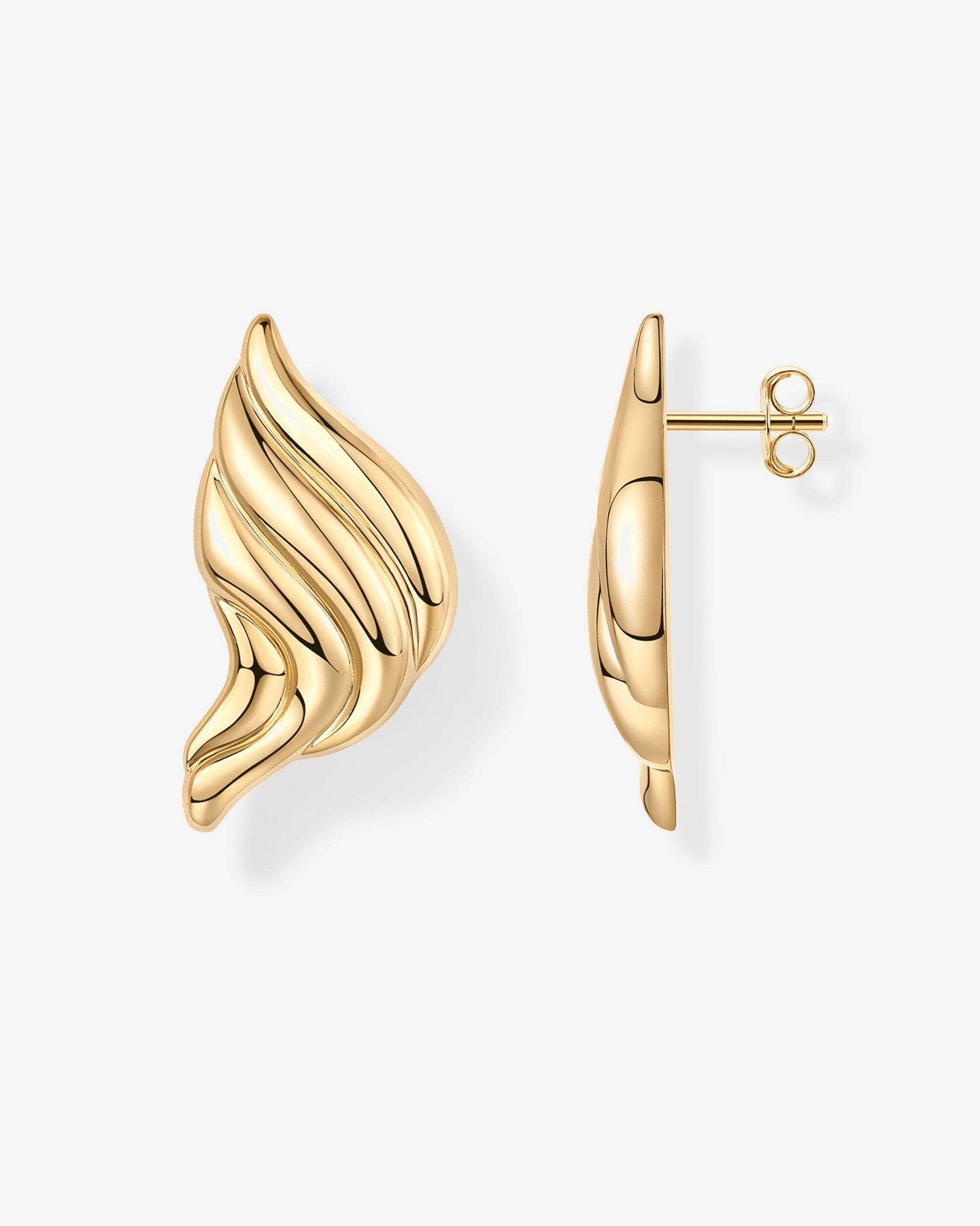 Isolde Croissant Studs